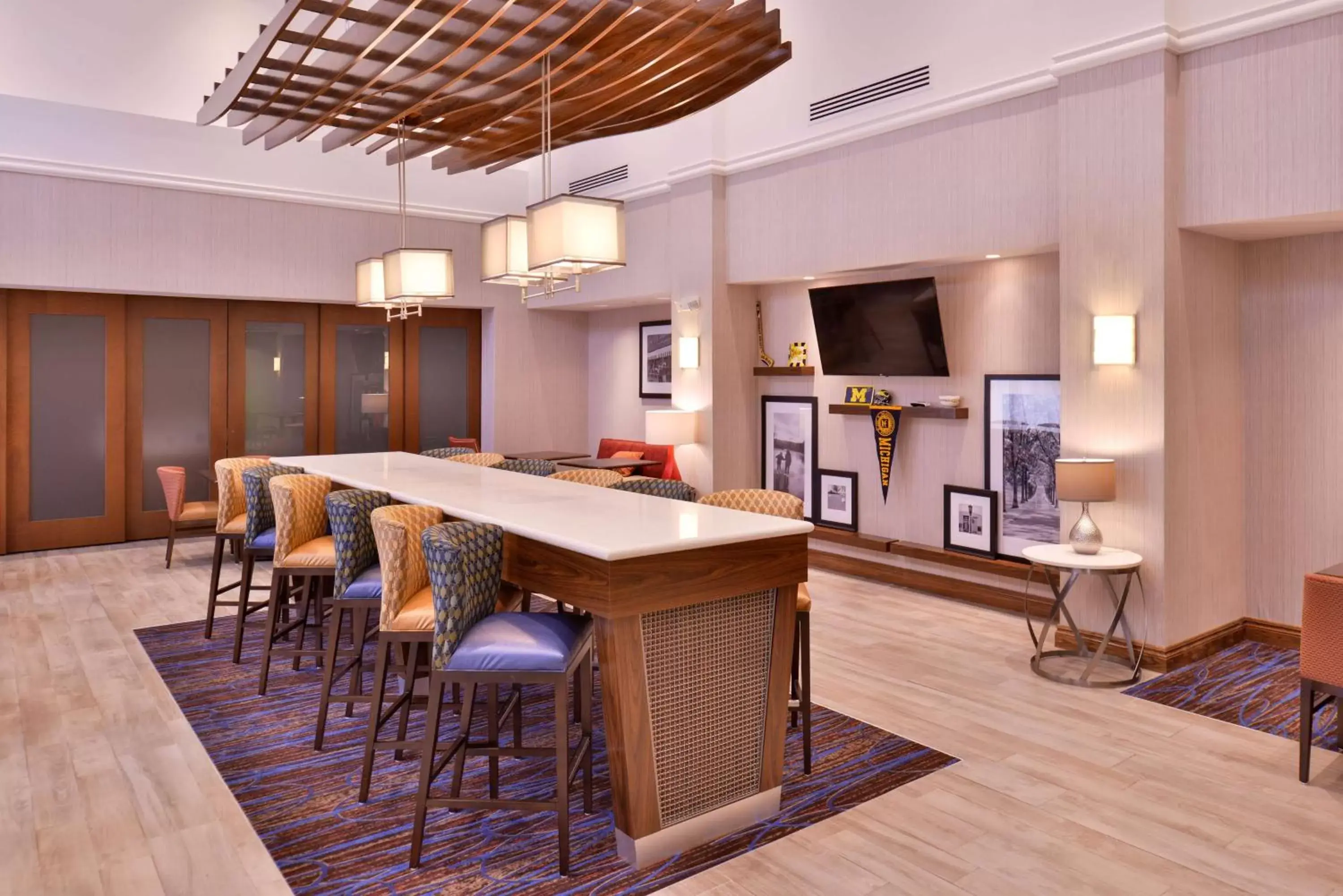 Lobby or reception in Hampton Inn & Suites Ann Arbor West