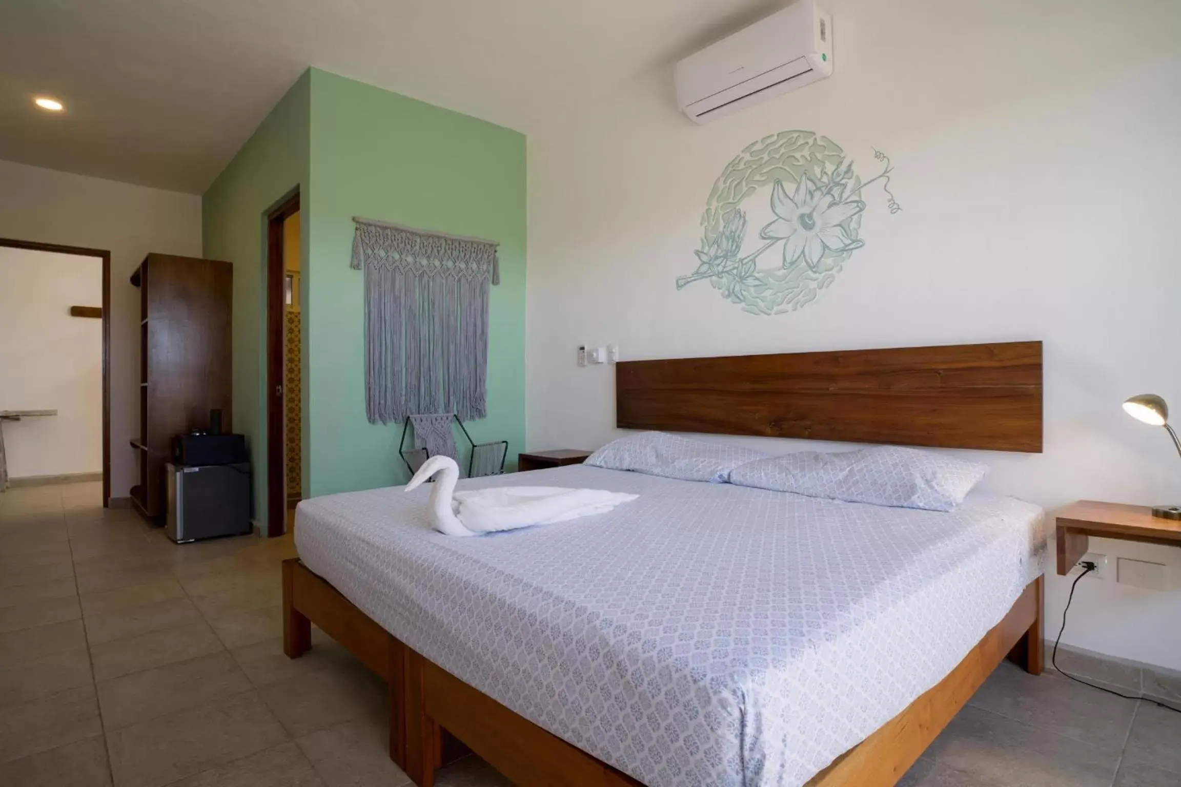 Photo of the whole room, Bed in Caliza Tulum Hotel