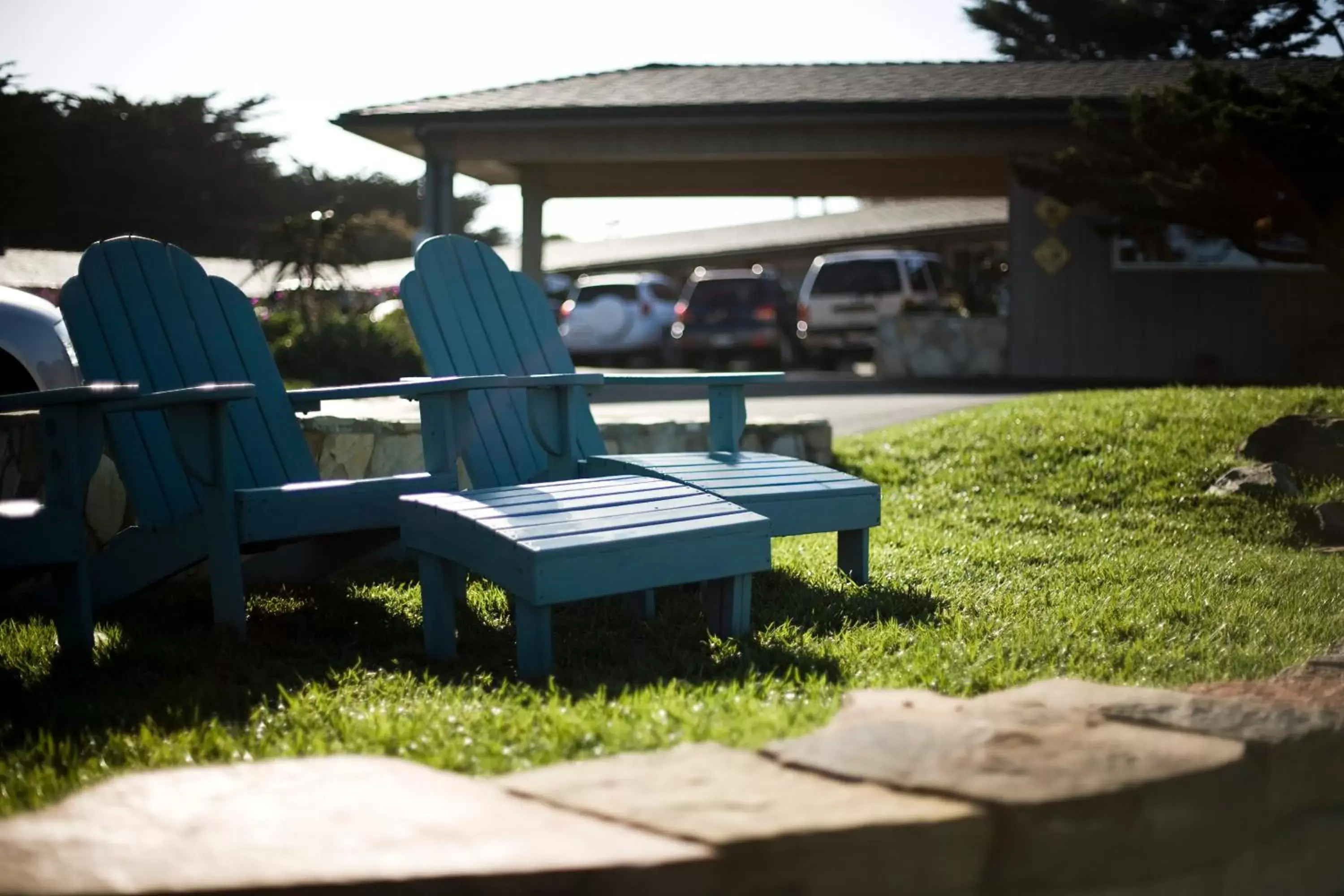 Decorative detail in Cambria Shores Inn