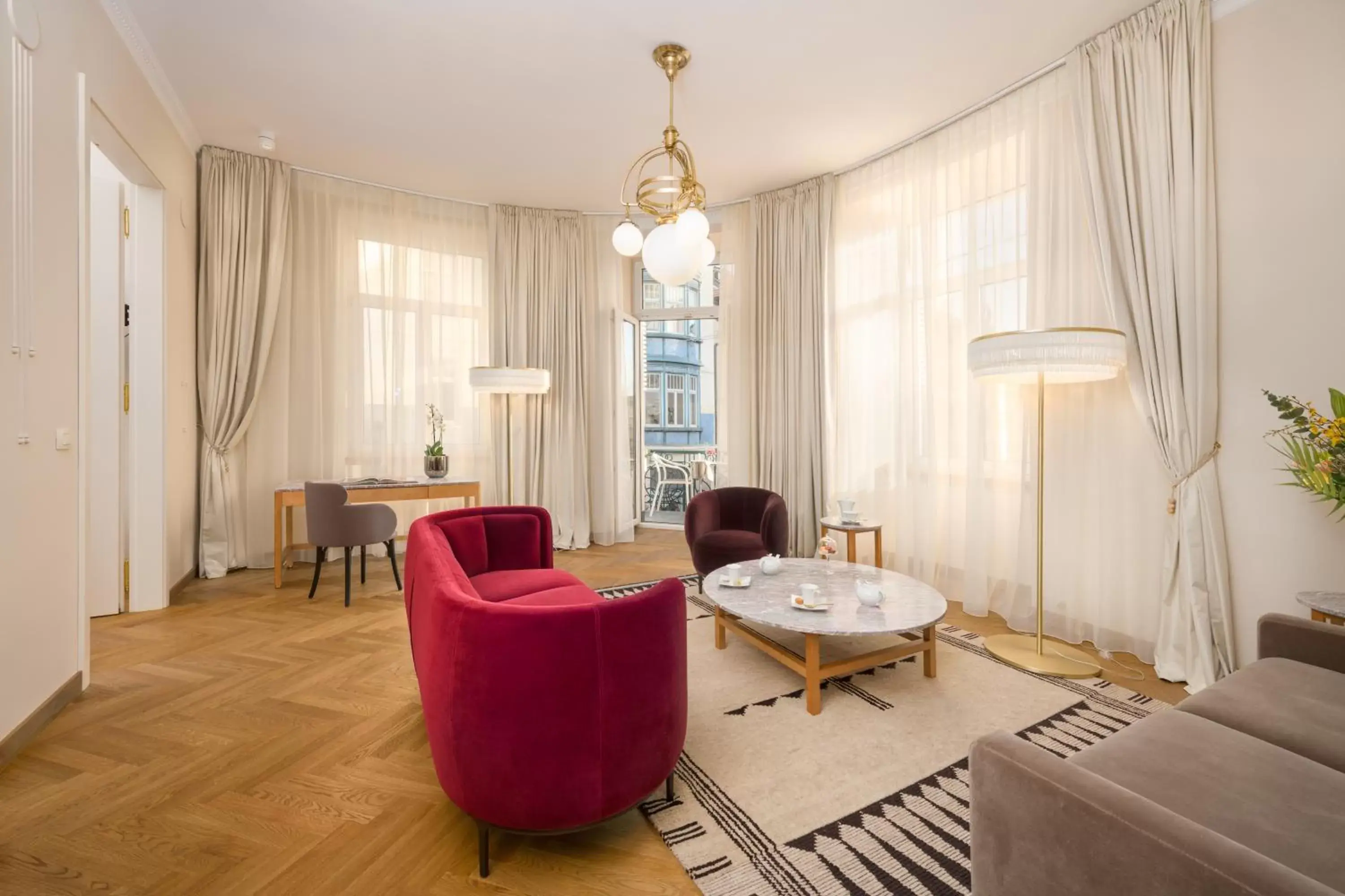 Living room, Seating Area in Grand Hotel Union Eurostars