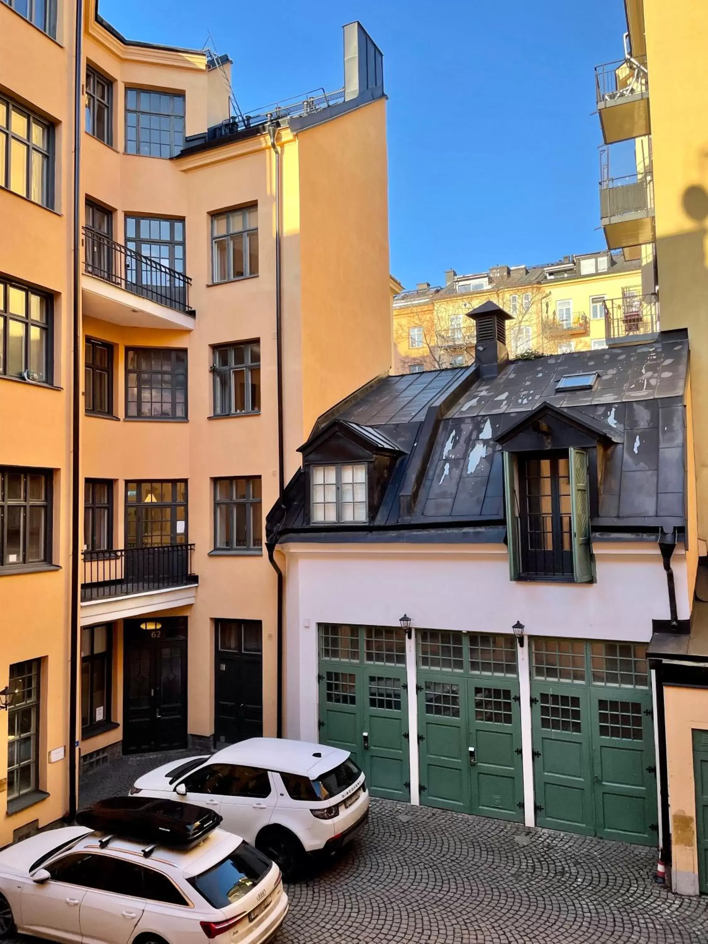 Inner courtyard view in Unique Hotel Inner courtyard view in Unique Hotel