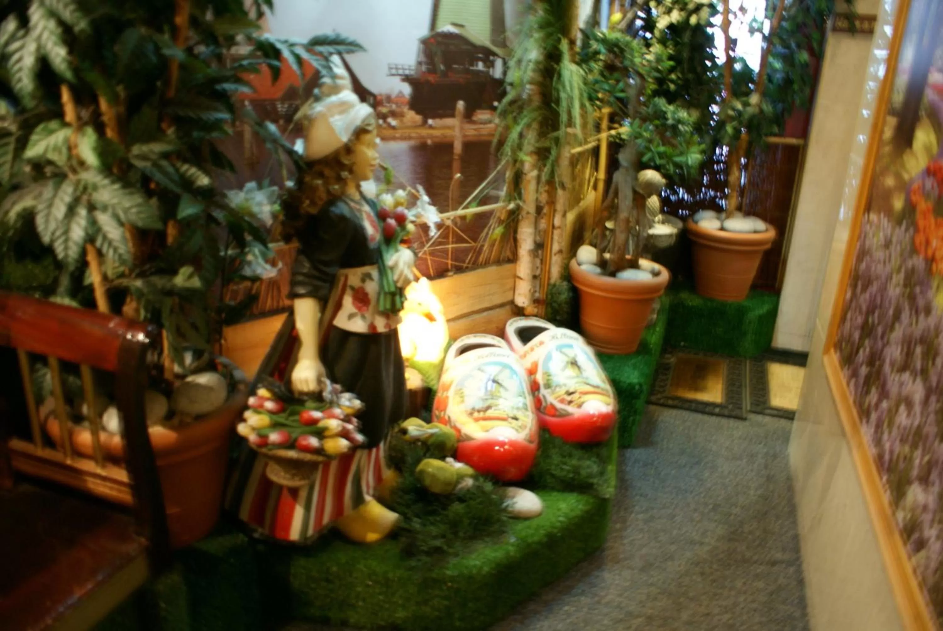 Decorative detail in Nadia Hotel