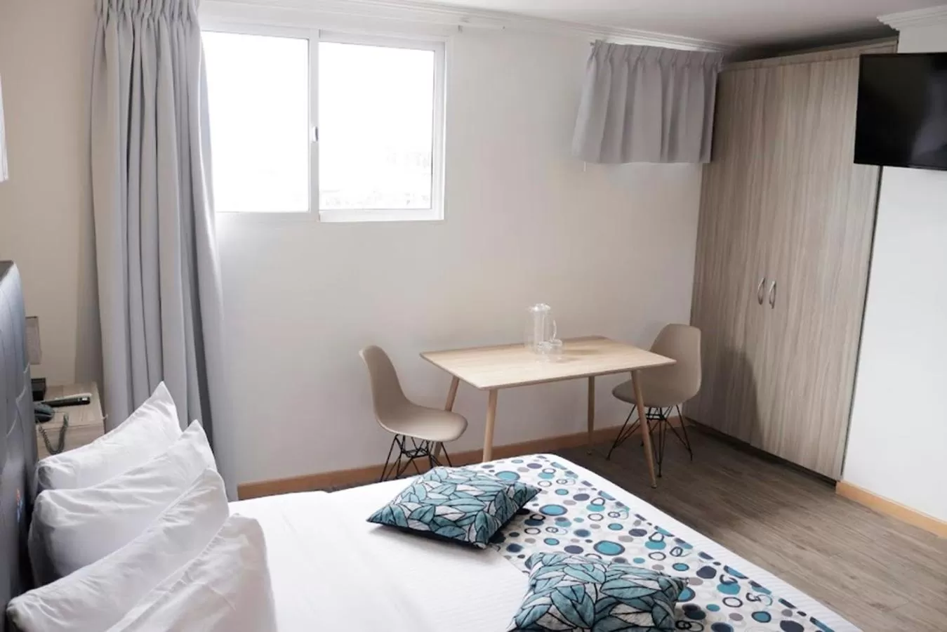 Bed in Hotel Alto Mar