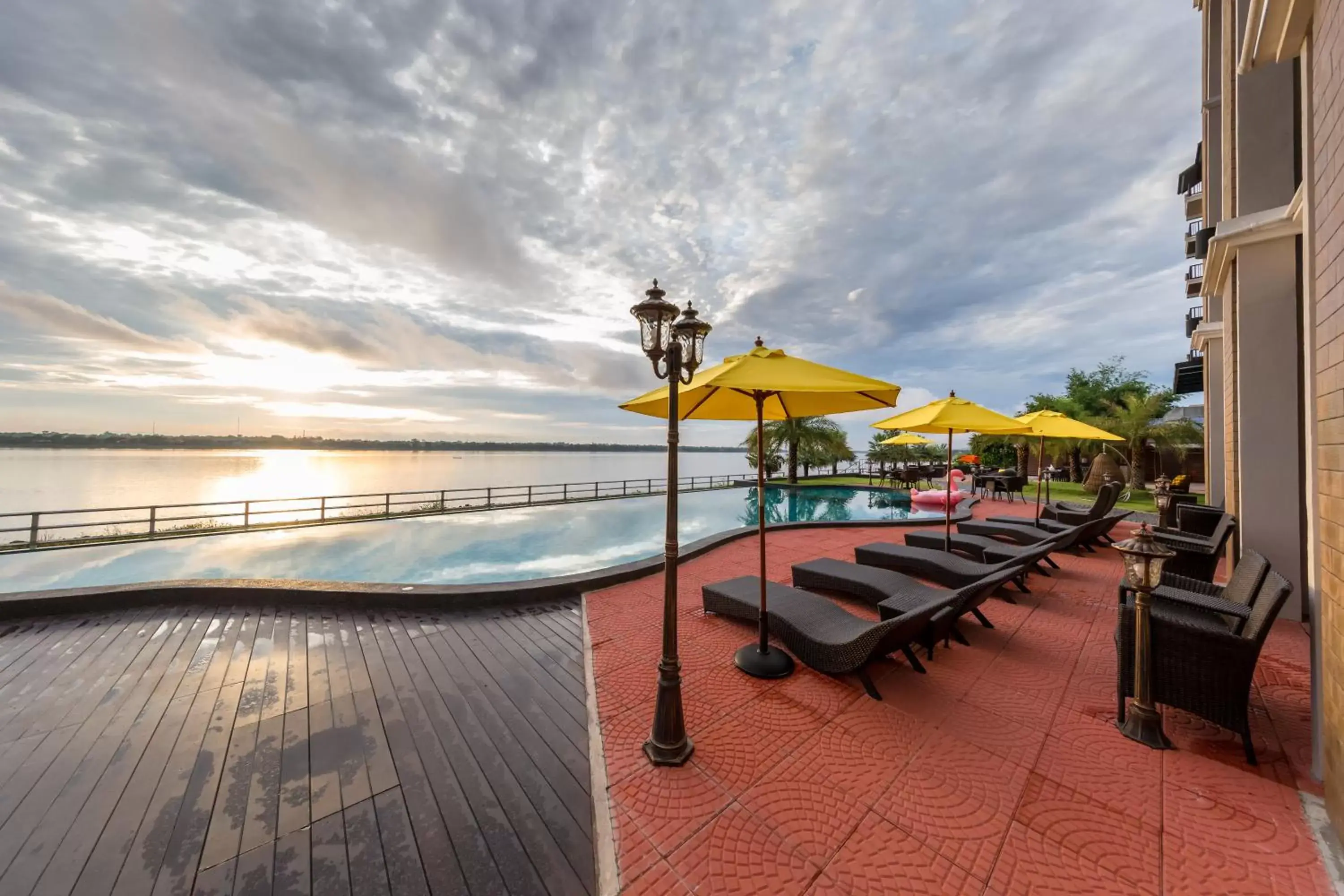 Swimming pool in Hotel de Ladda