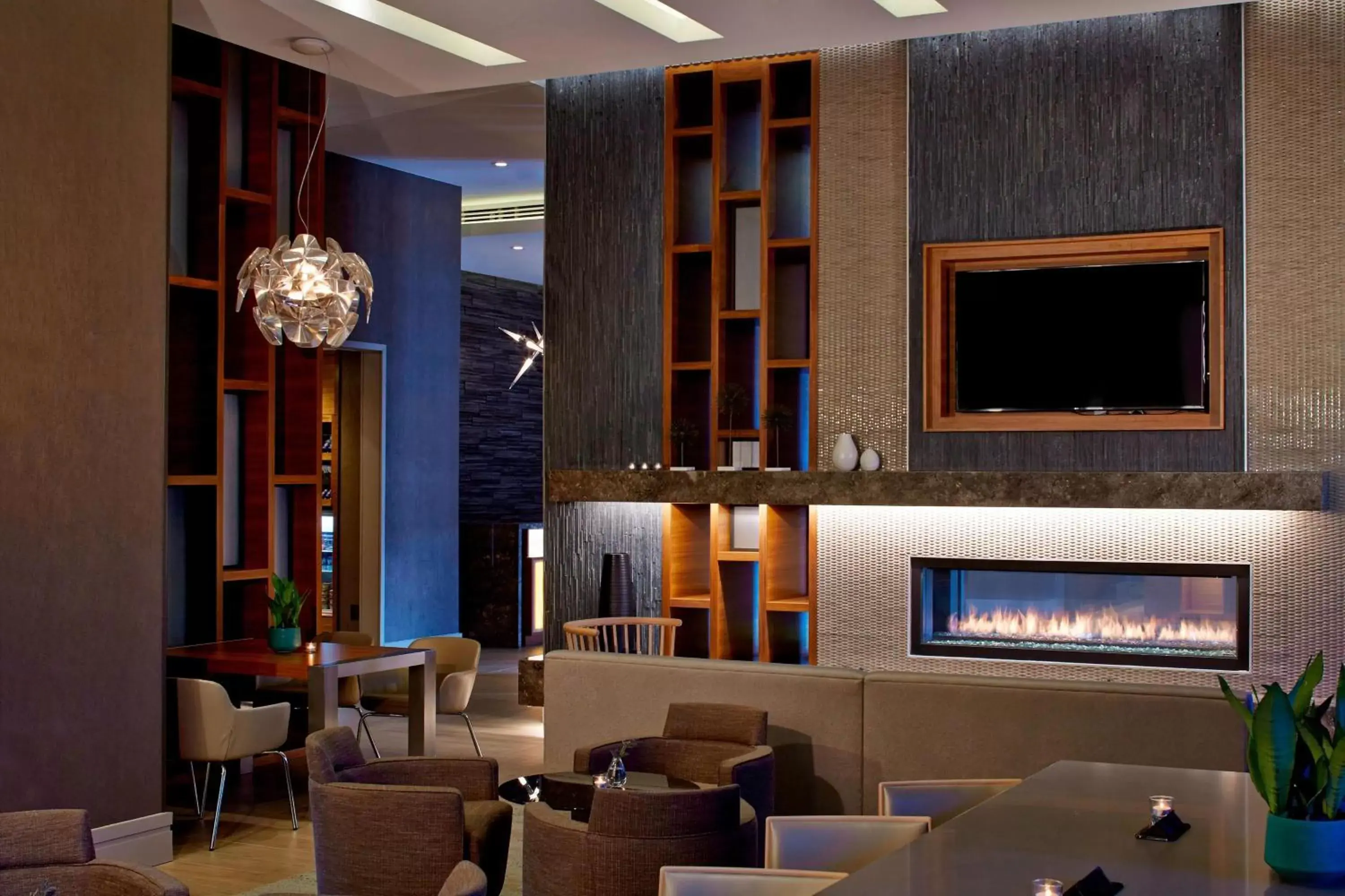 Lounge or bar in AC Hotel by Marriott Atlanta Buckhead at Phipps Plaza