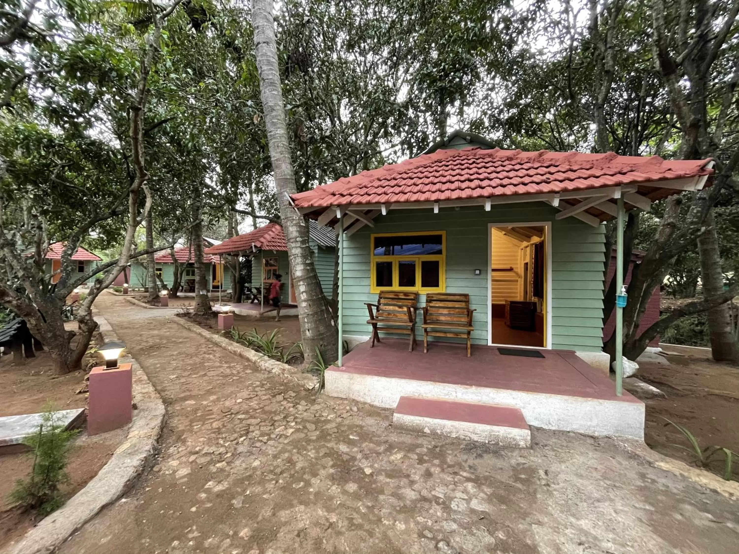 Property building in Commune18 Resort Chikmagalur