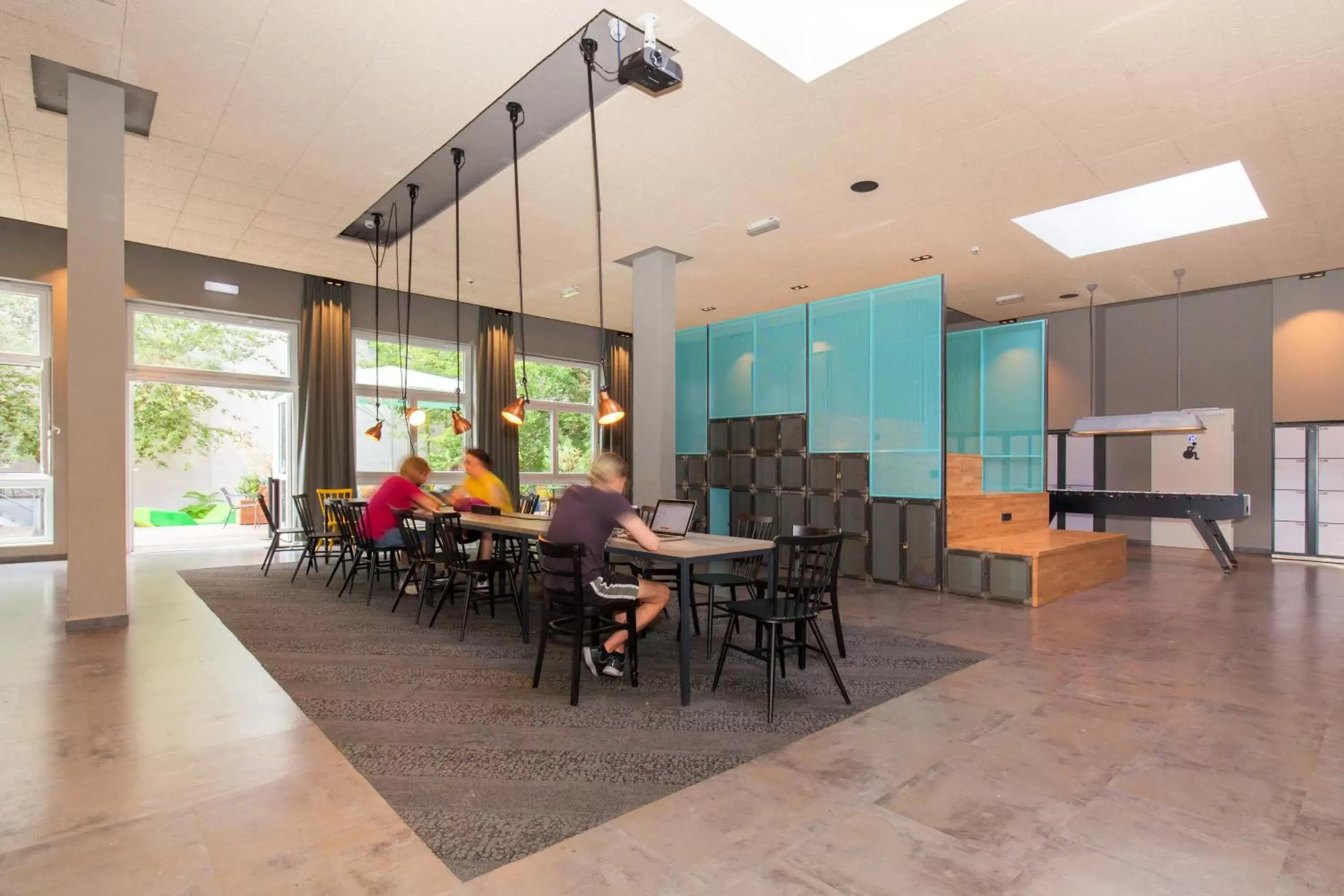 Lobby or reception in a&o Berlin Mitte Lobby or reception in a&o Berlin Mitte