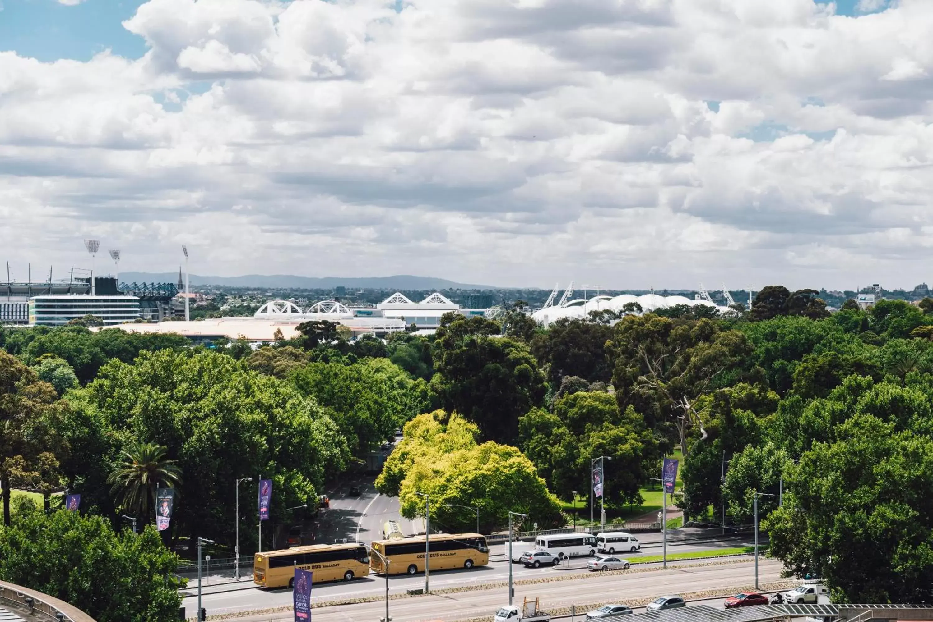 City view in Quay West Suites Melbourne