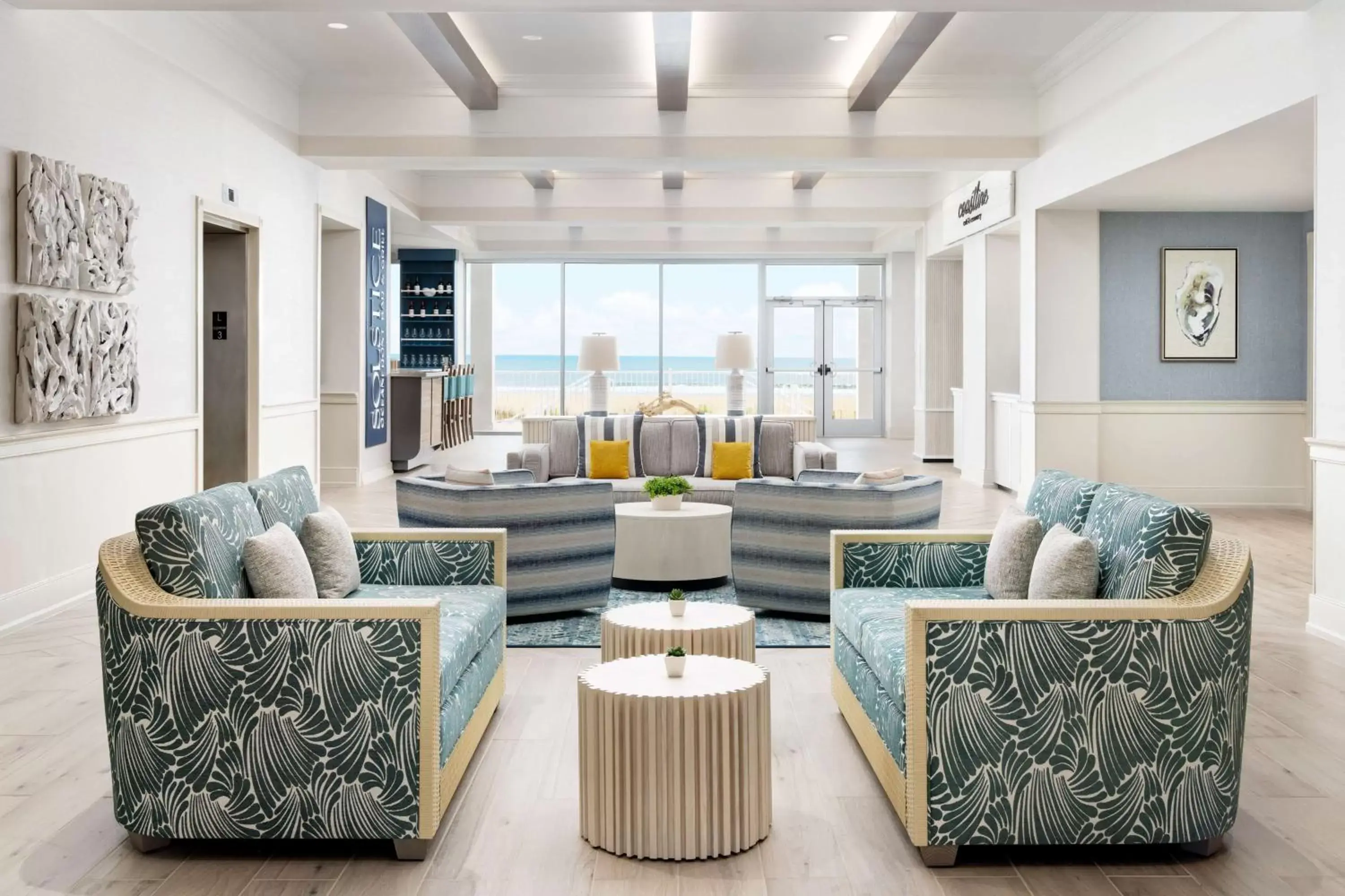 Lobby or reception, Seating Area in Hilton Garden Inn Ocean City Oceanfront