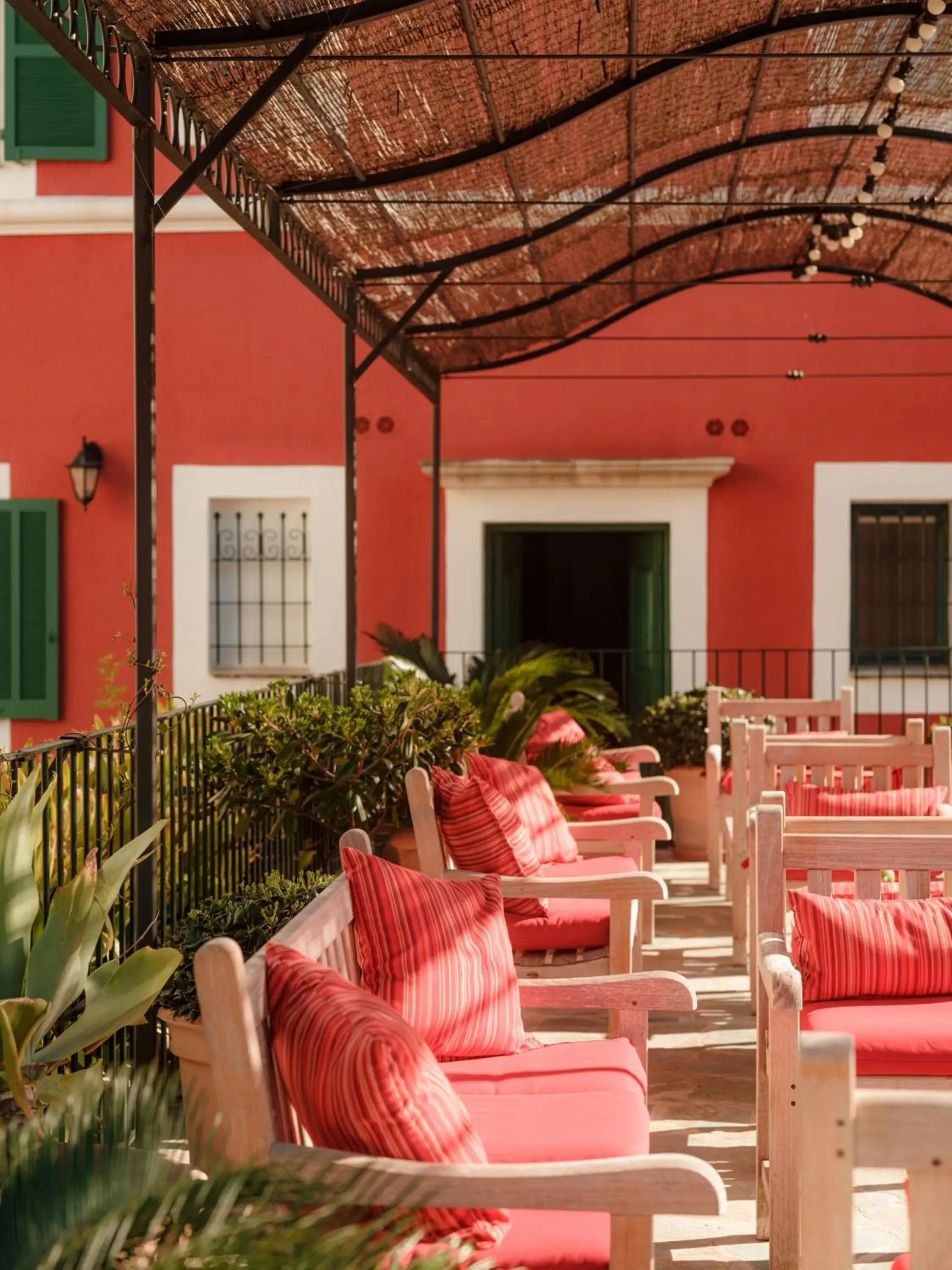 Patio in Demeure Castel Brando Hôtel & Spa