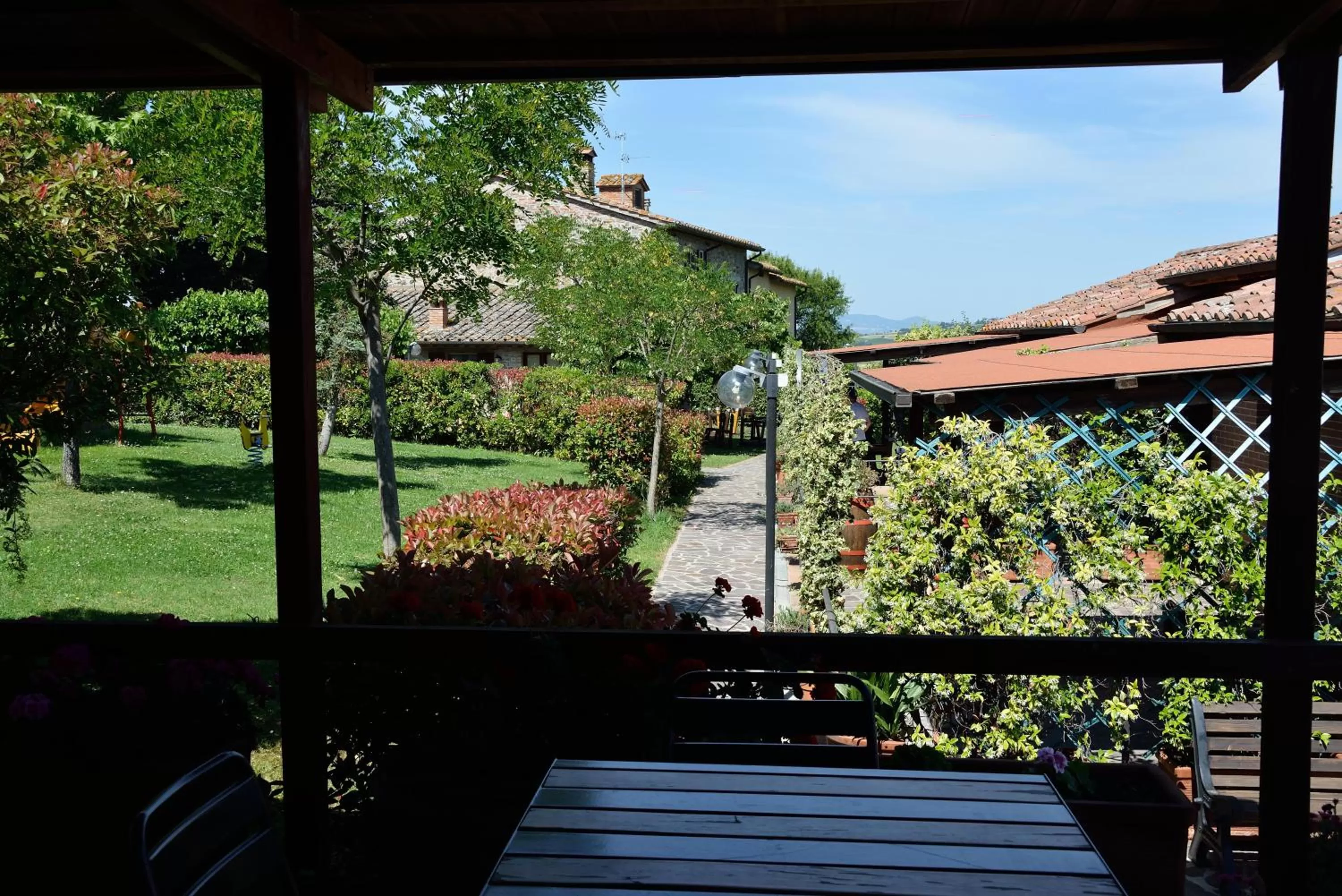 Facade/entrance in Tenuta Badia '99