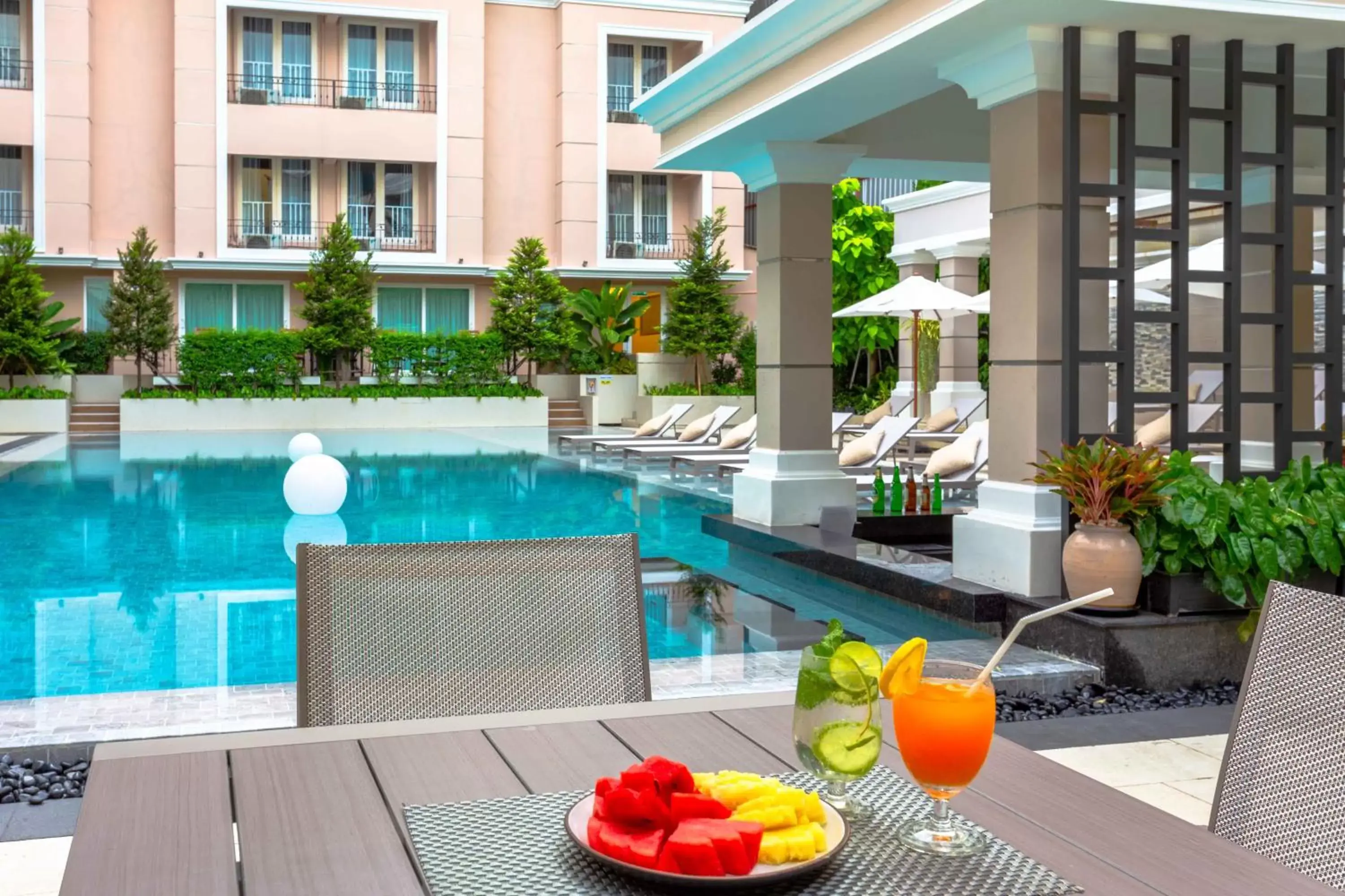 Property building, Swimming Pool in The Beverly Hotel Pattaya