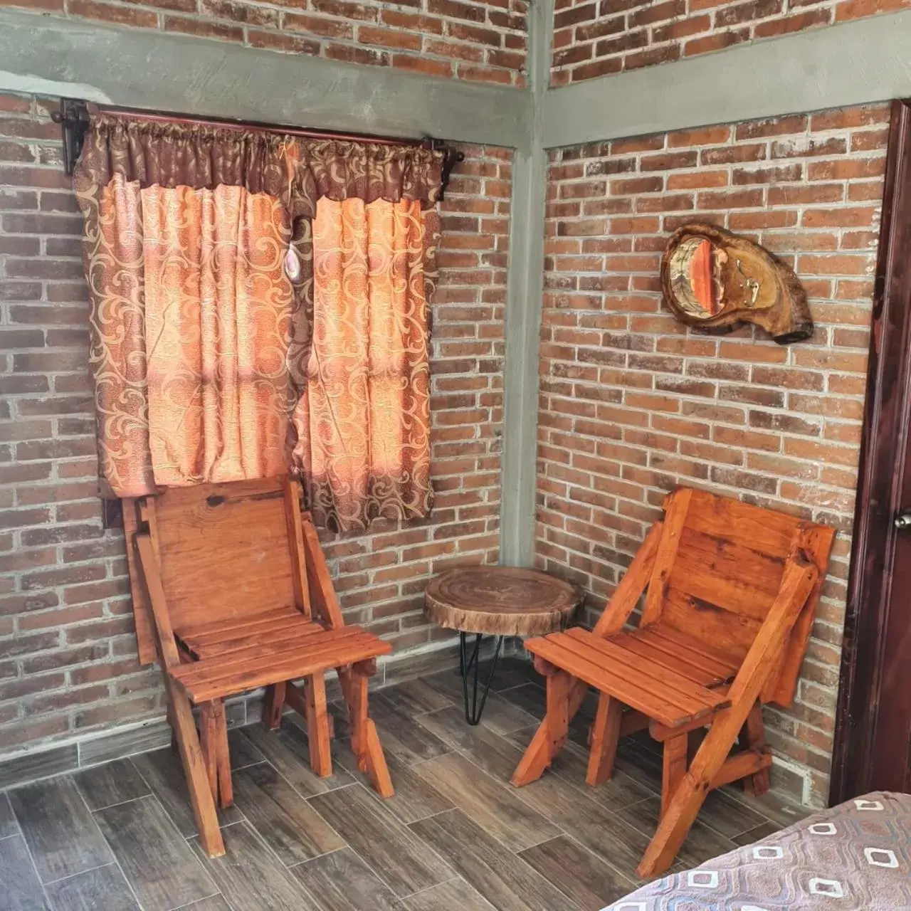 Living room in Cabañas Morales