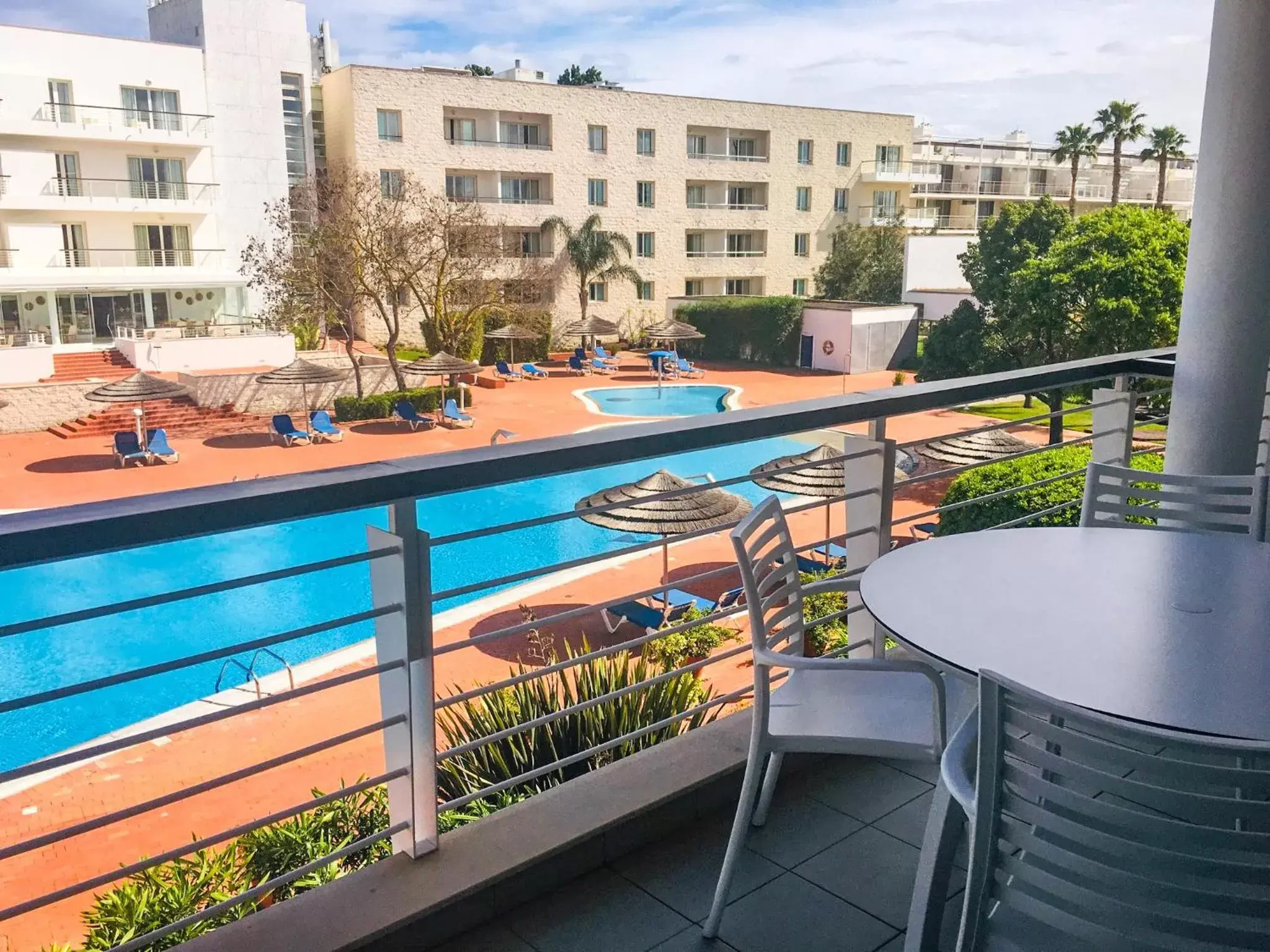 Balcony/Terrace, Pool View in Marina Club Lagos Resort