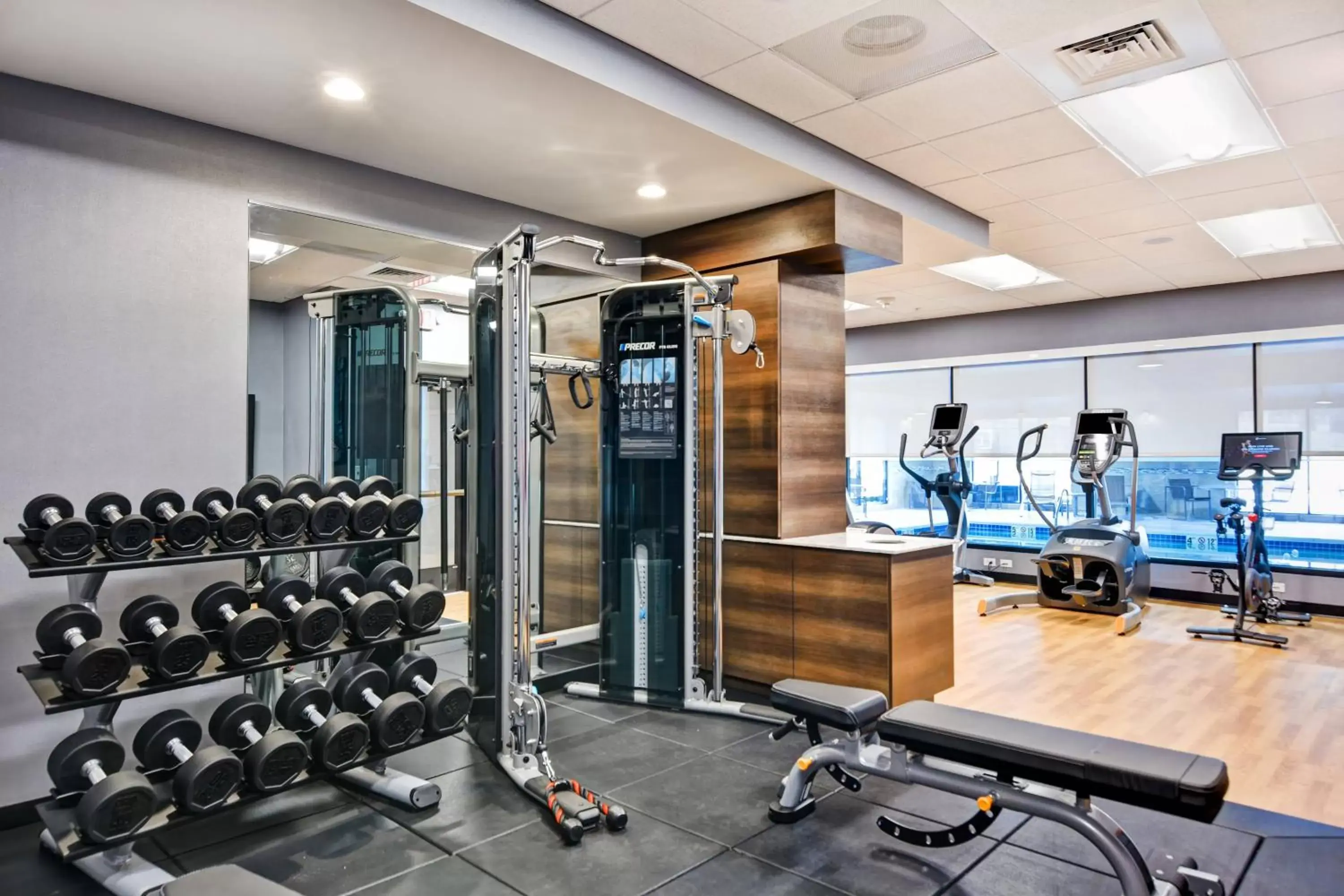 Fitness centre/facilities, Fitness Center/Facilities in TownePlace Suites by Marriott Bridgewater Branchburg