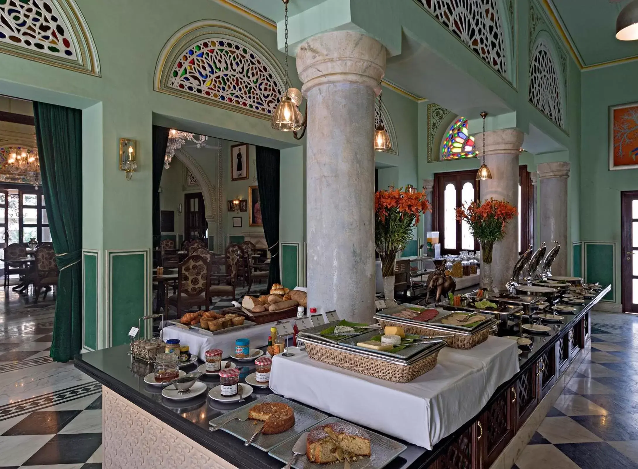 Restaurant/places to eat in Samode Haveli Restaurant/places to eat in Samode Haveli