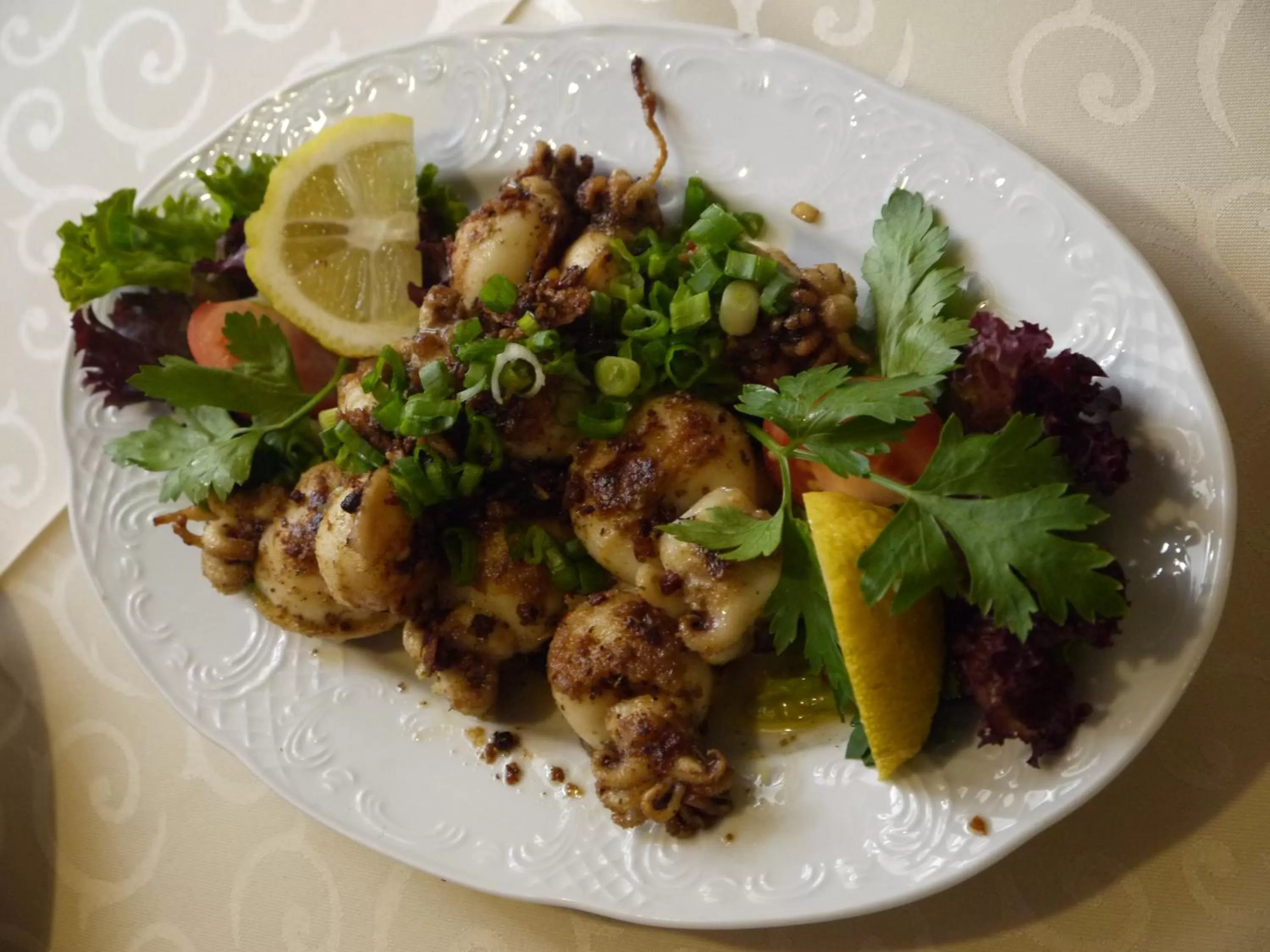 Food close-up in Hotel Engel