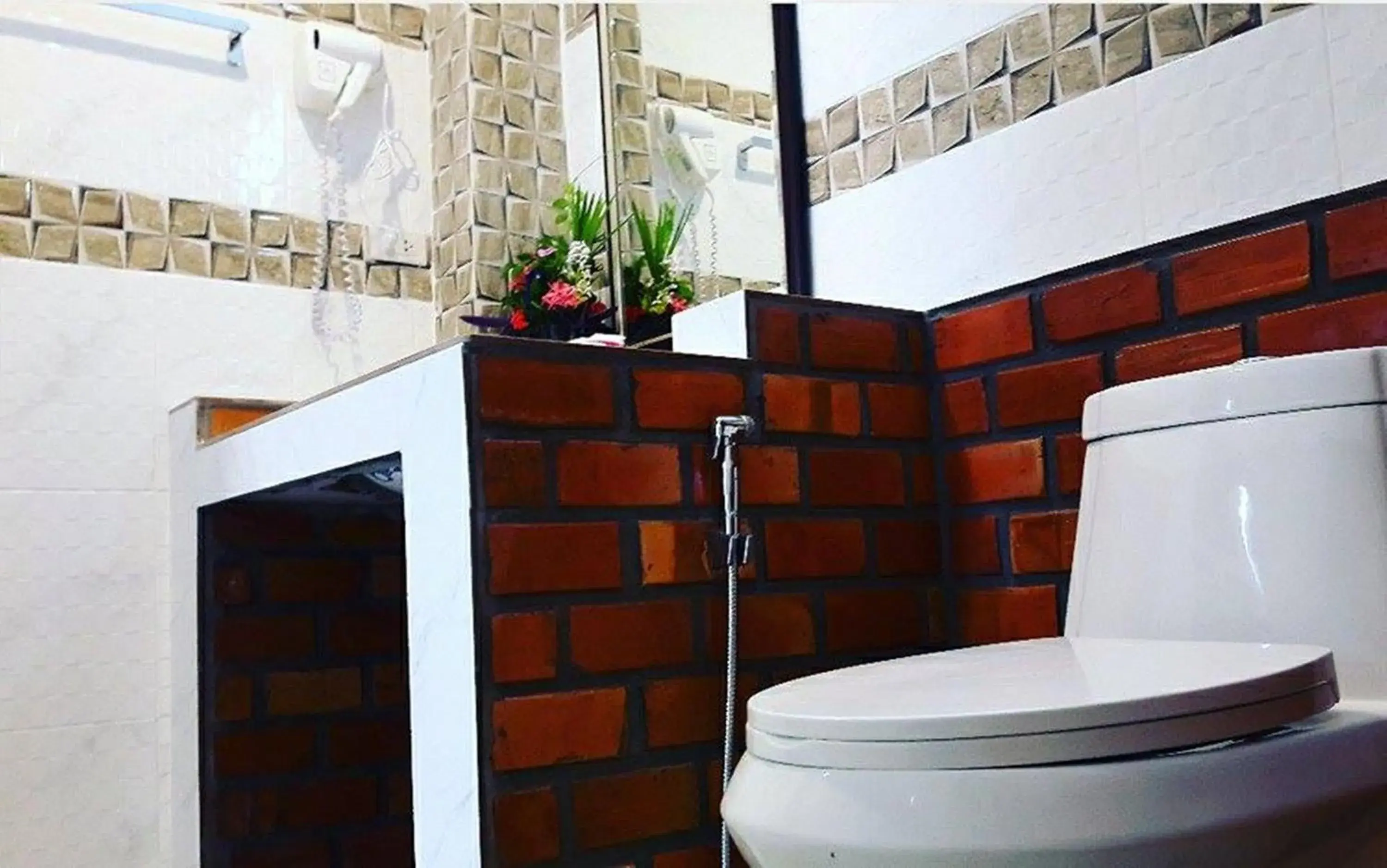 Bathroom in Lanta New Beach Bungalows - SHA Plus