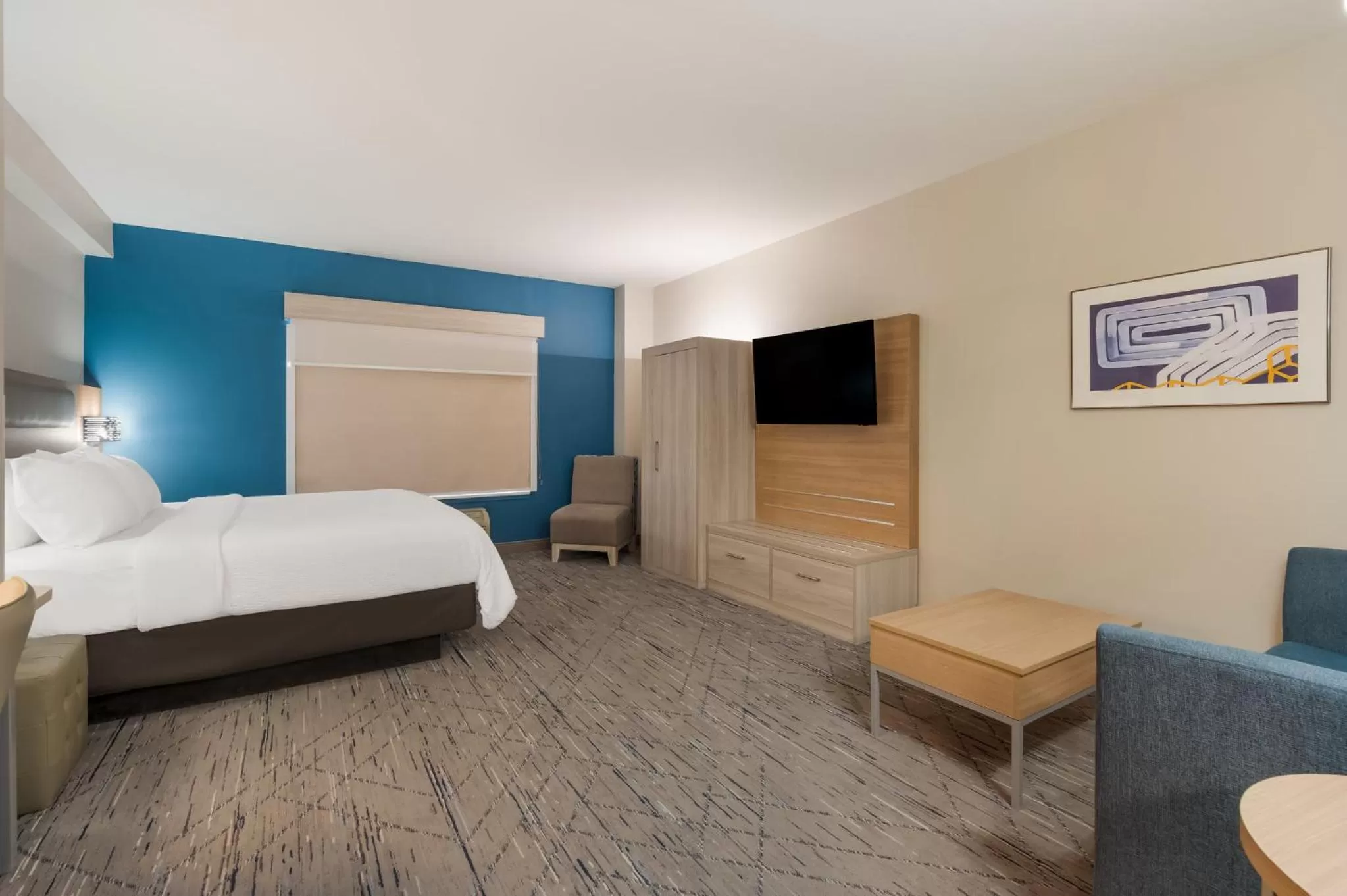 Photo of the whole room, Bed in Holiday Inn Express & Suites Lexington by IHG
