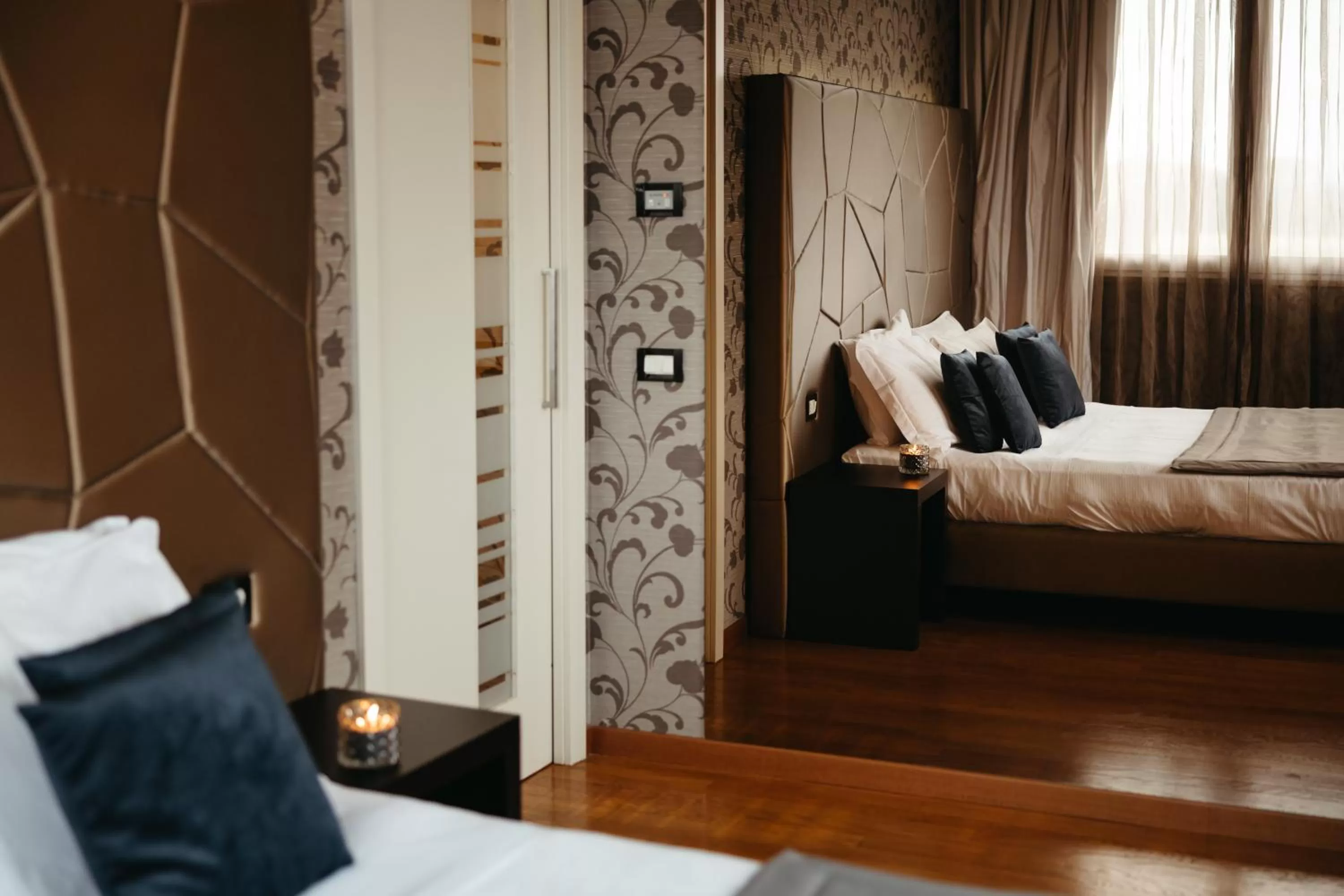 Bed in Hotel Motel Prestige