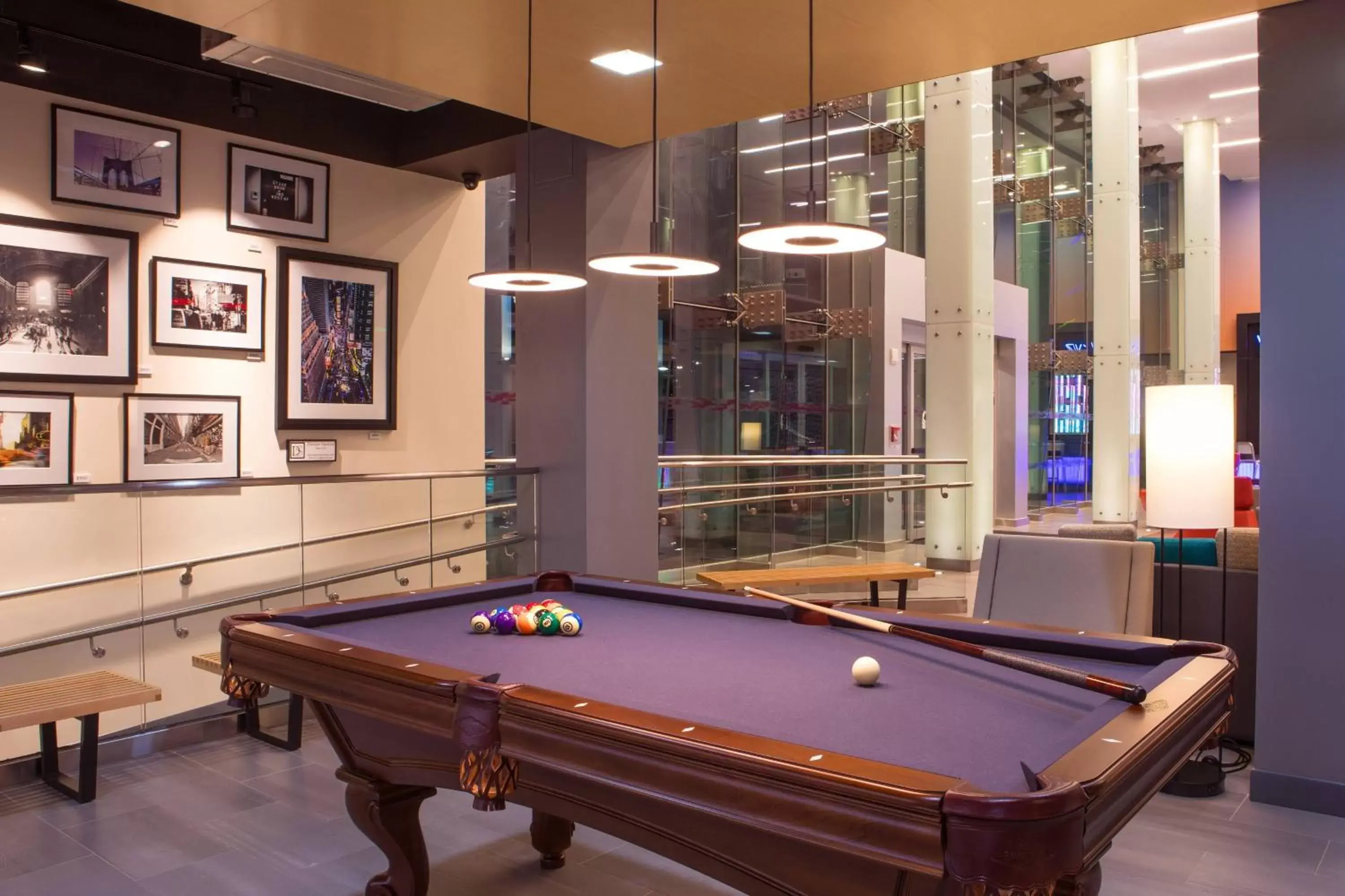 Swimming pool, Billiards in Aloft New York LaGuardia Airport