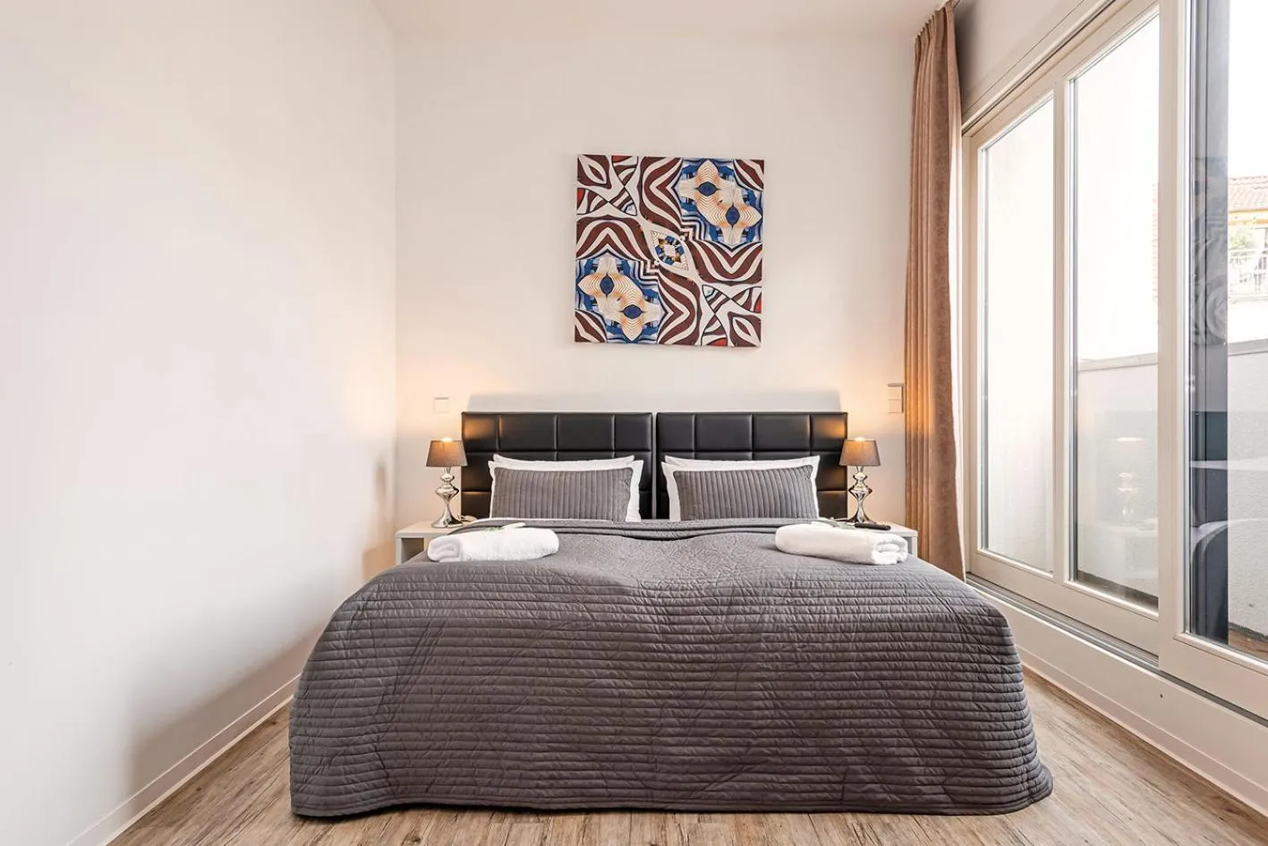 Bed in Apartments Rosenthal Residence