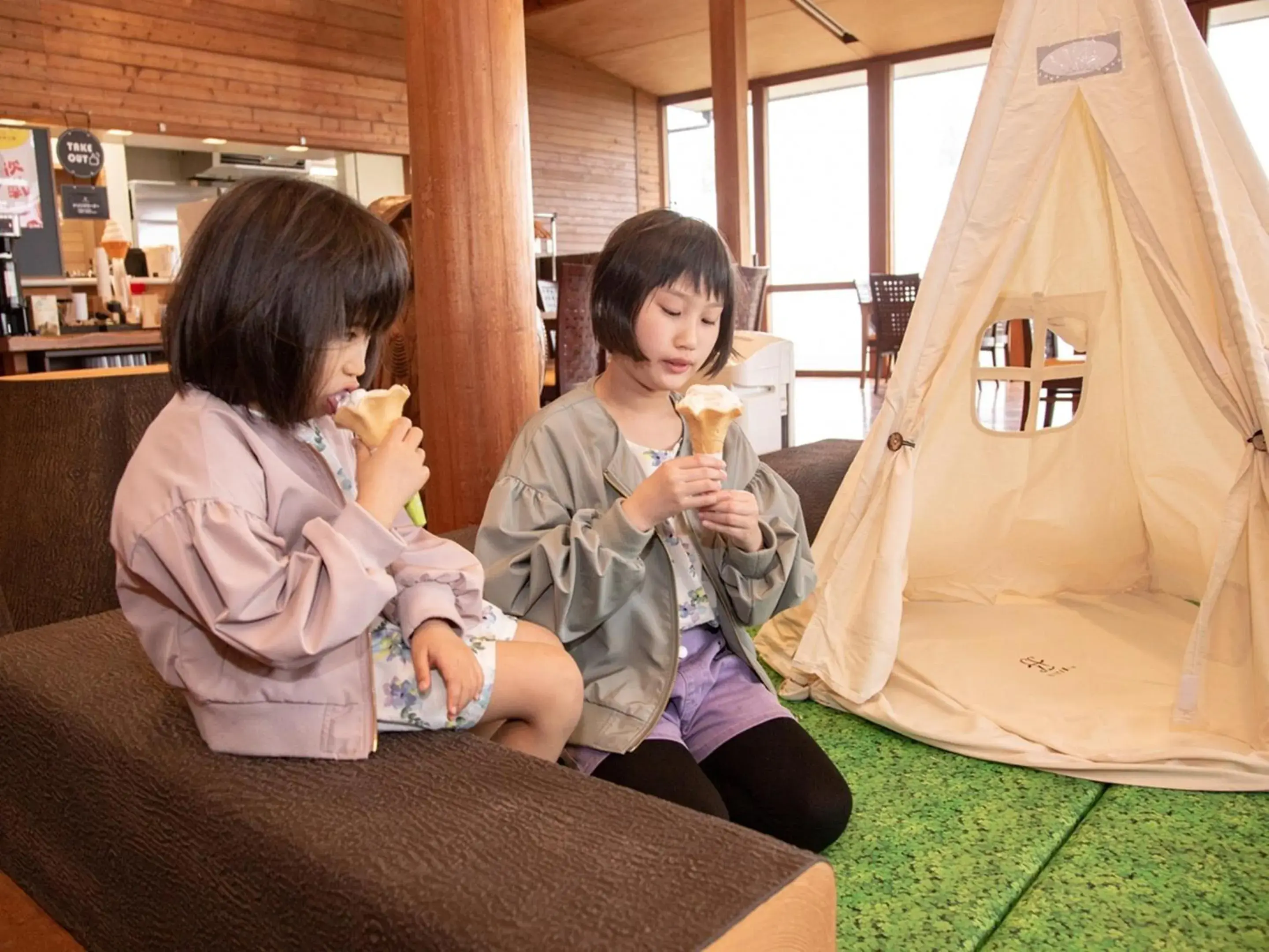 Area and facilities in Matsue Forest Park