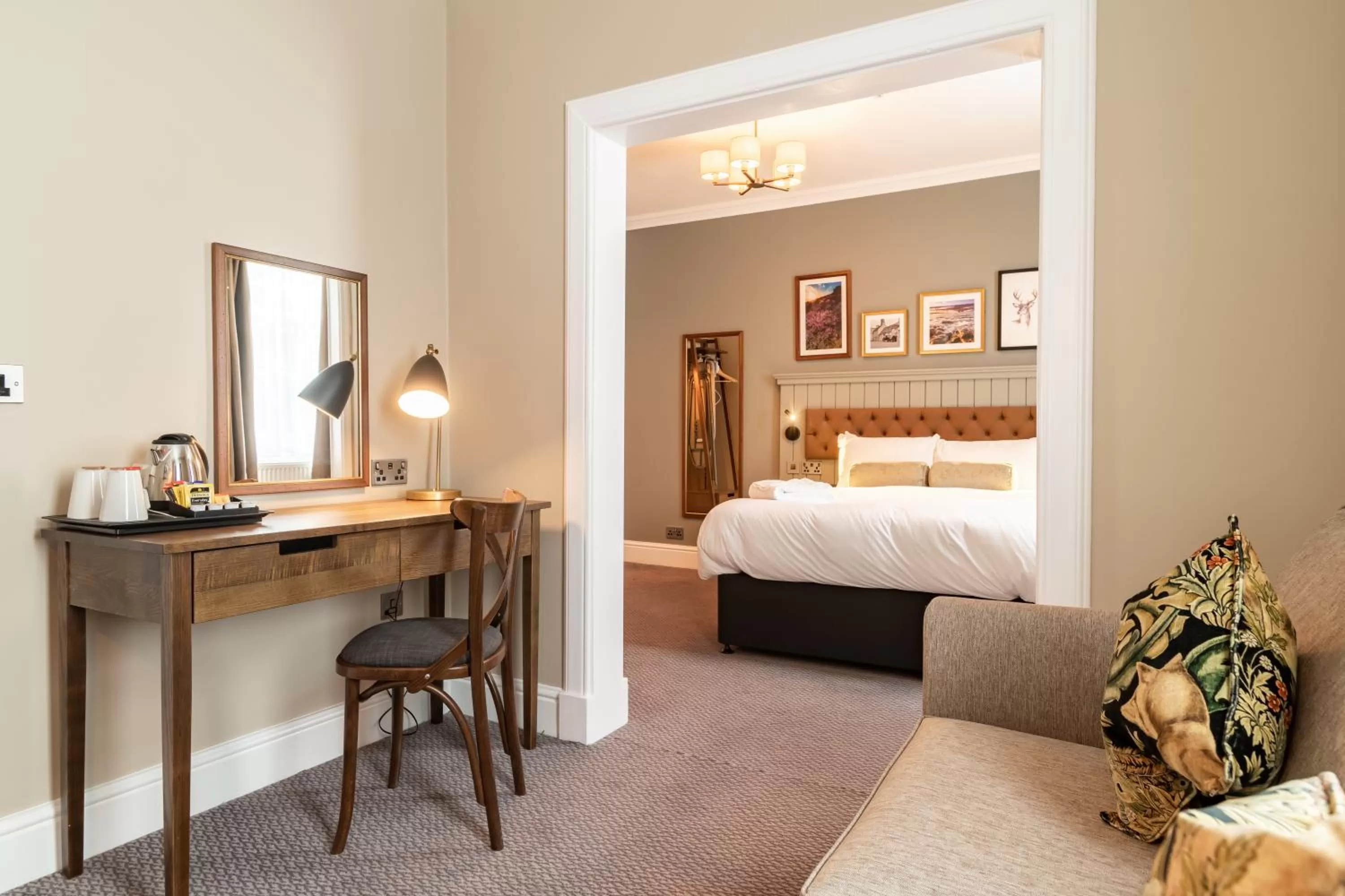 Coffee/tea facilities, Bed in The Hawes Inn by Innkeeper's Collection