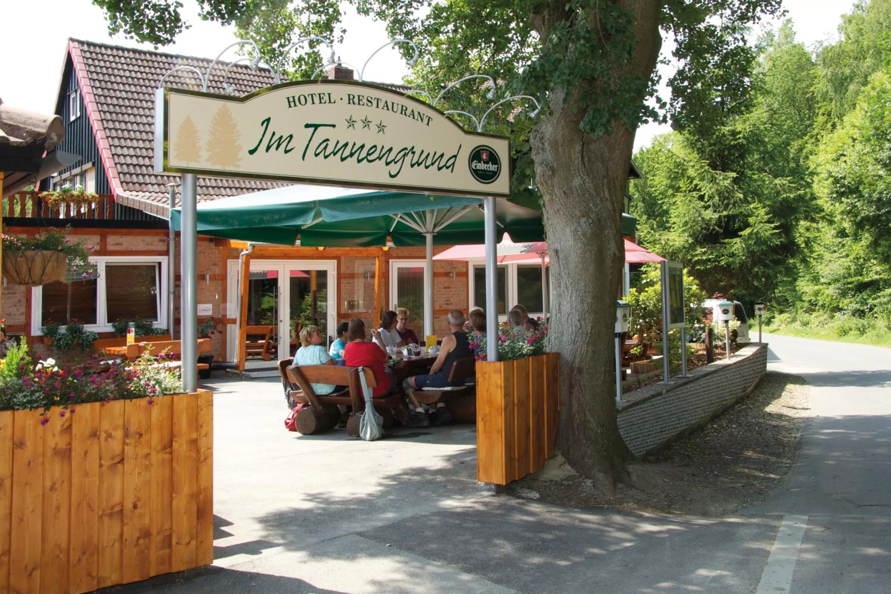 Facade/entrance in Hotel Im Tannengrund