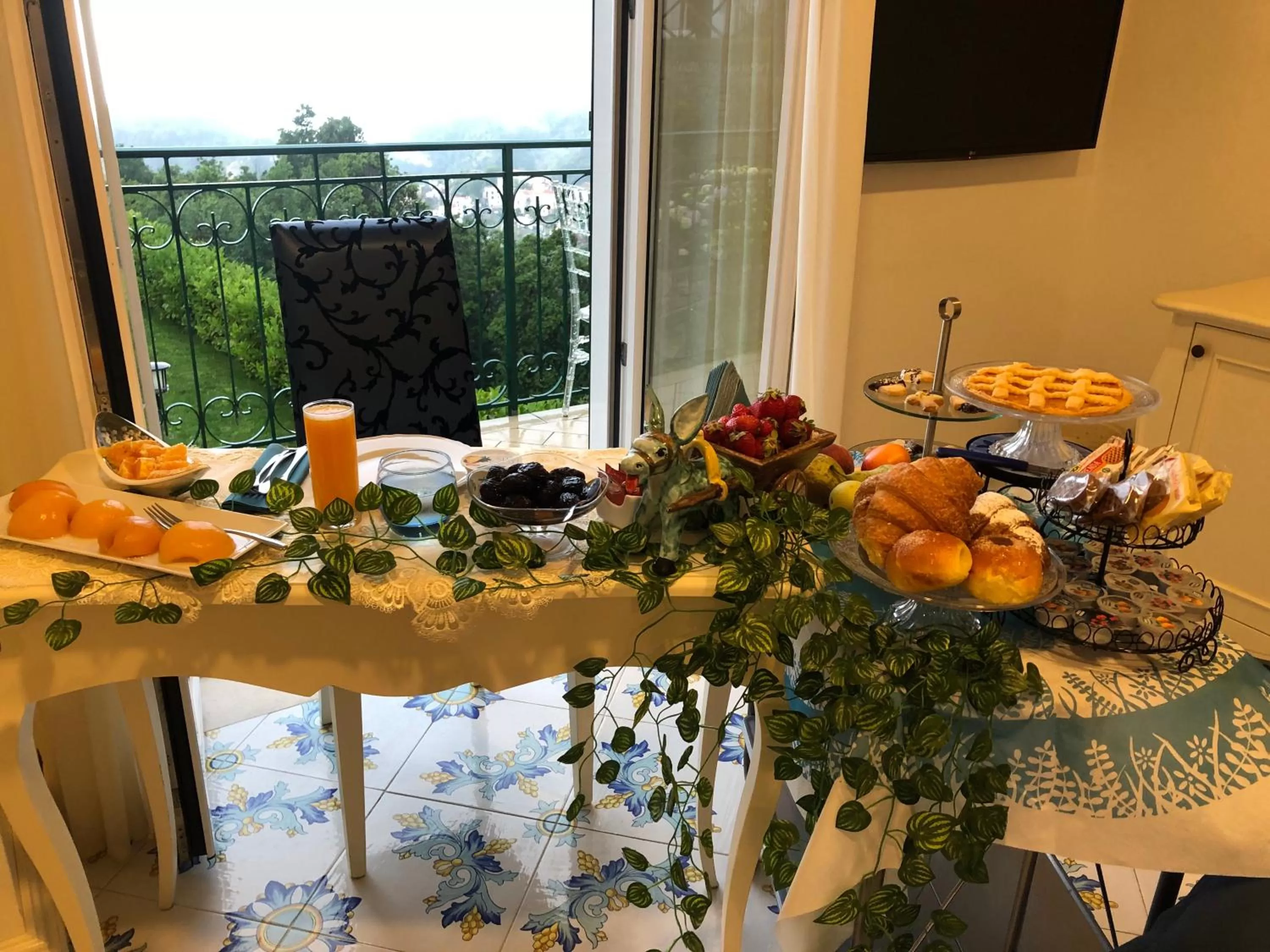 Food close-up in Nonno Francesco B&B