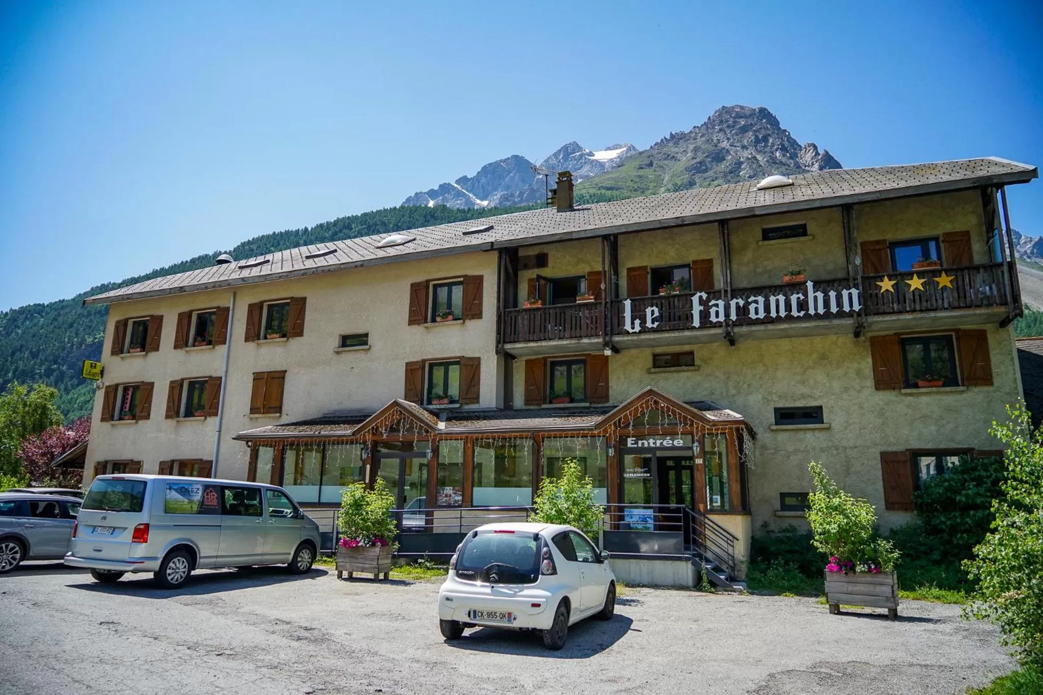 Property building in Hotel Le Faranchin