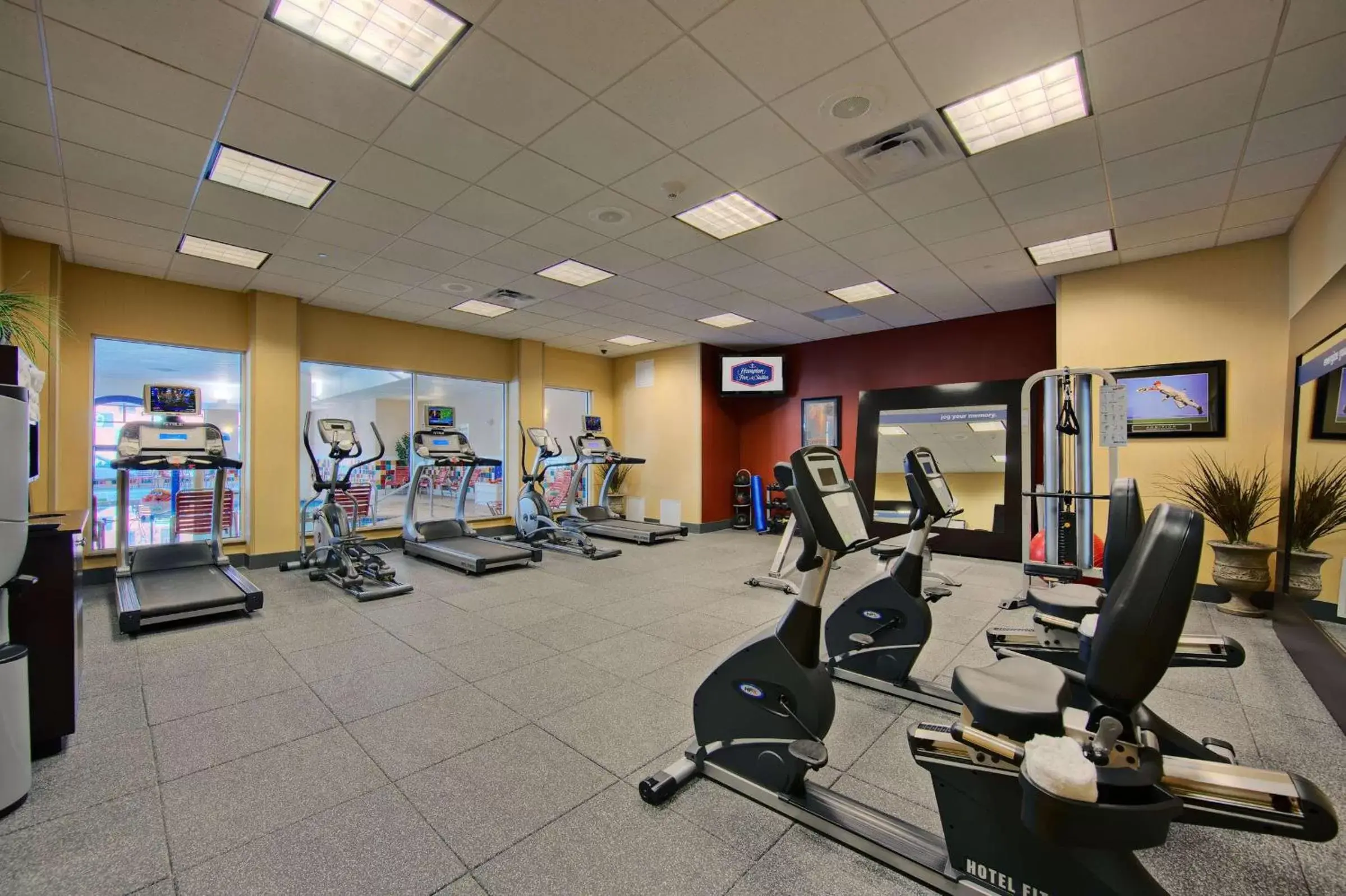 Fitness centre/facilities, Fitness Center/Facilities in Hampton Inn & Suites Oklahoma City-Bricktown