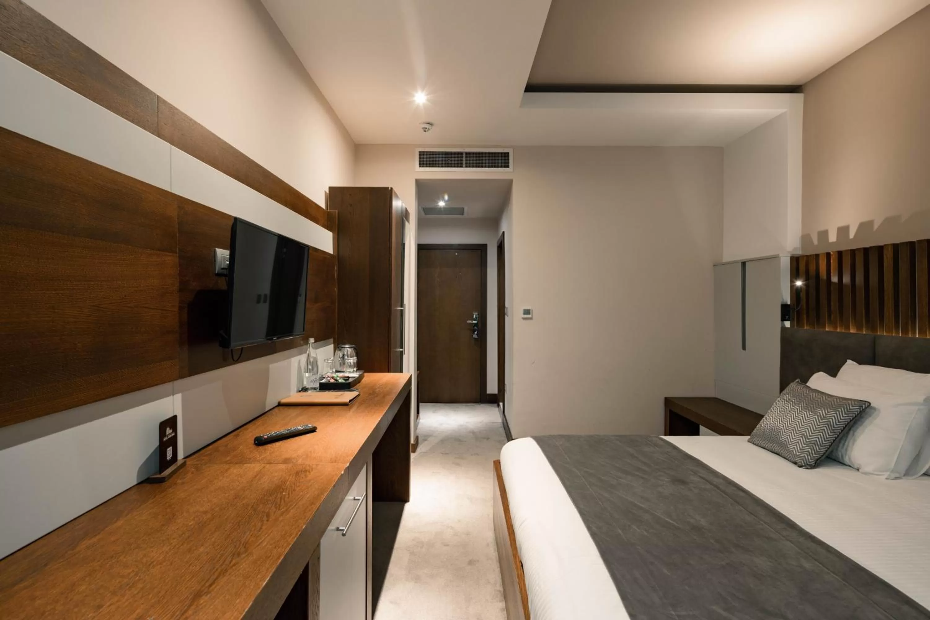 Bed in Hotel Prishtina