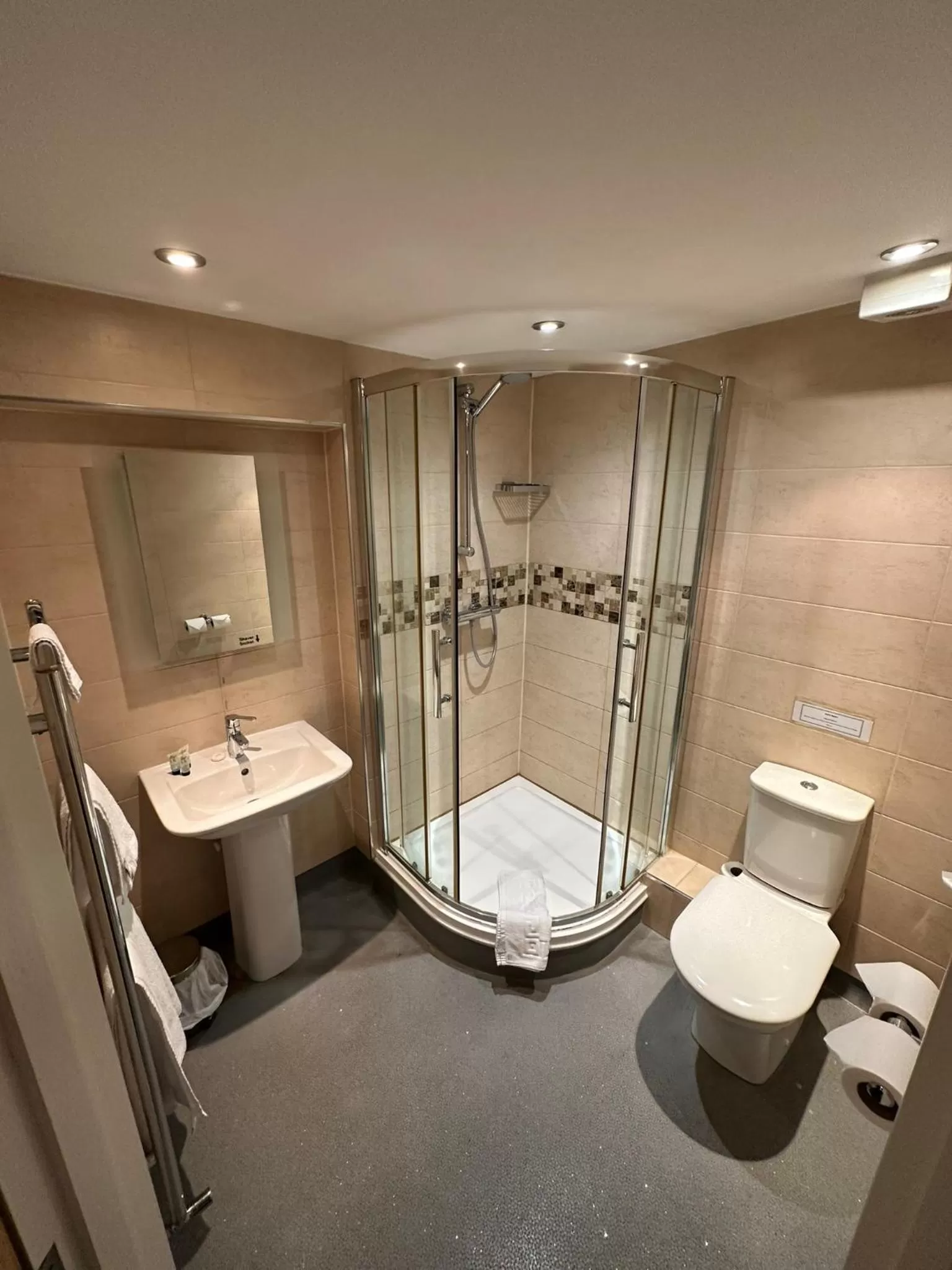 Shower, Bathroom in The Vernon