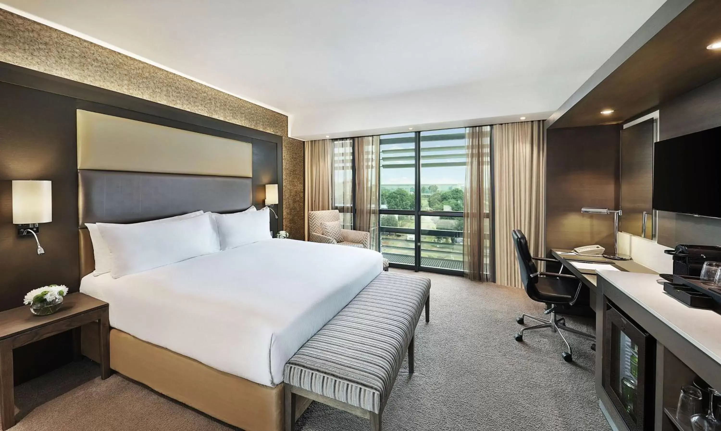 Bed in Legend Hotel Lagos Airport, Curio Collection By Hilton