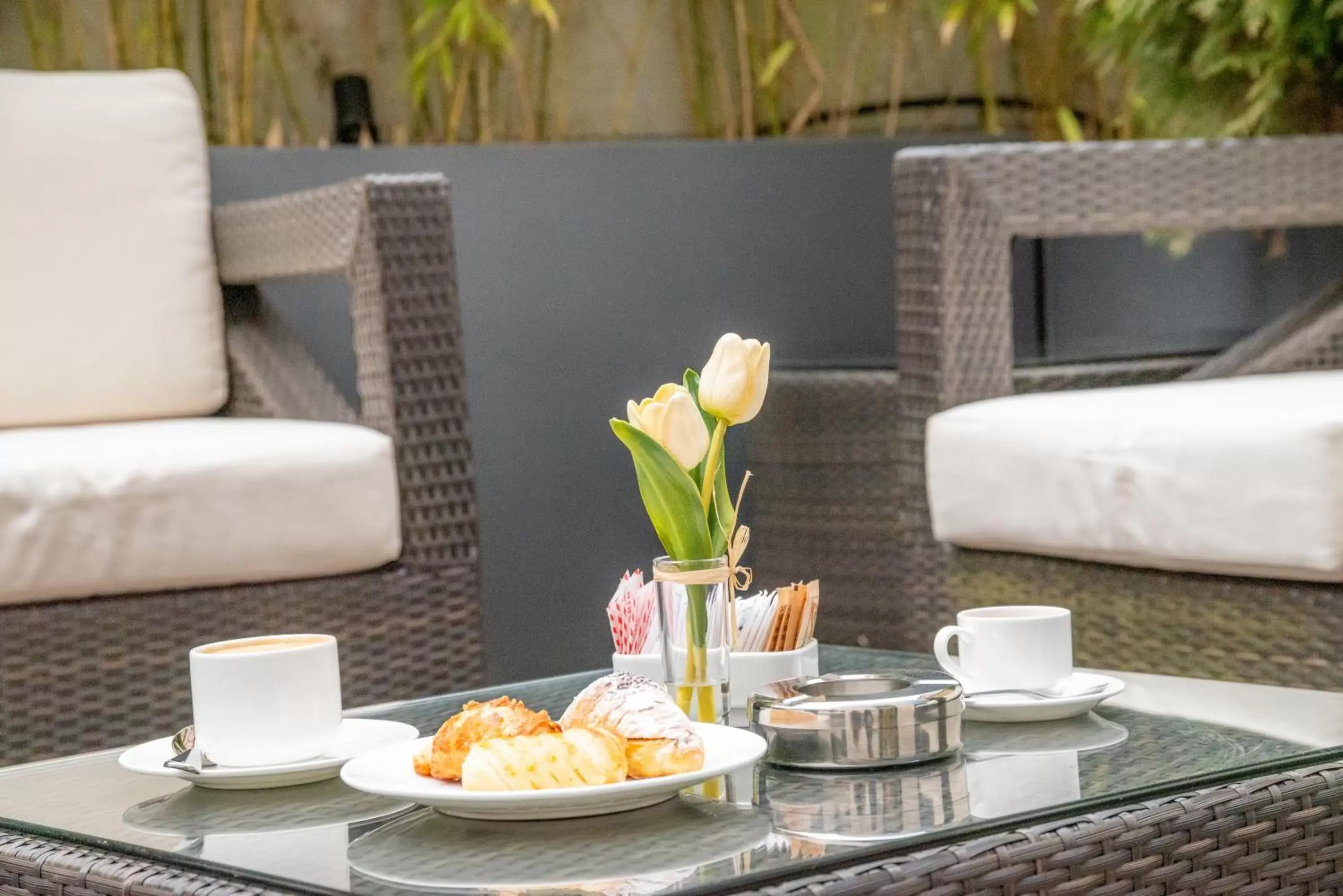 Balcony/Terrace in Hotel City Lugano