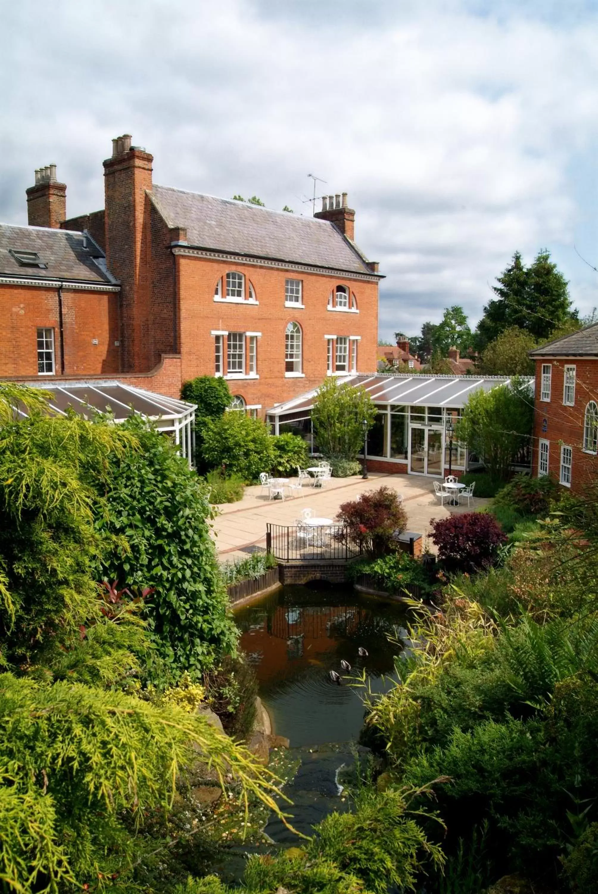 Garden view in Best Western Moore Place Hotel