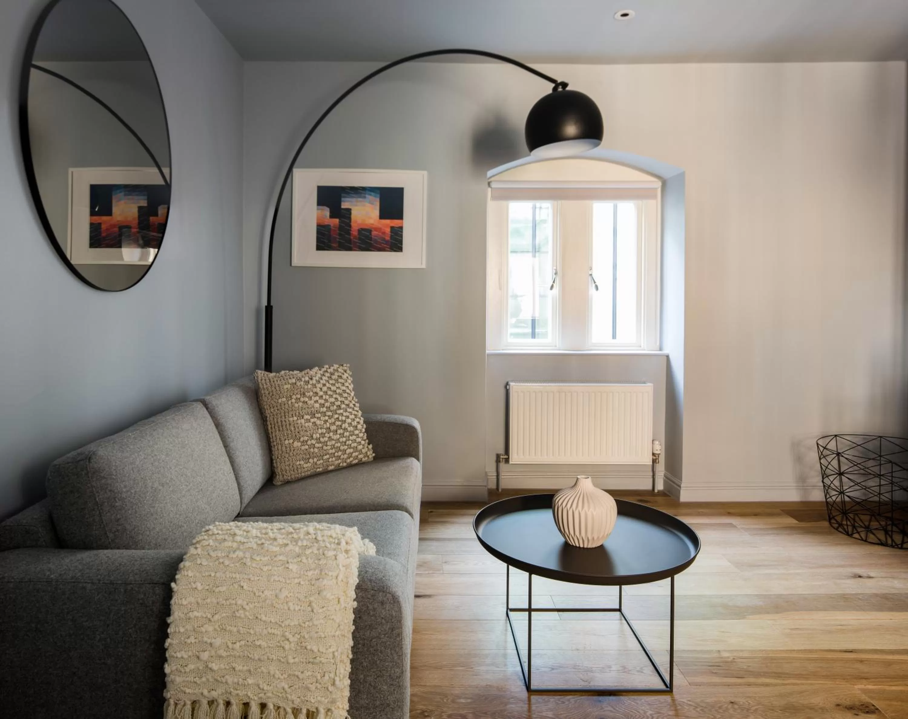 Living room, Seating Area in Hiding Space - St Catherine's Hospital Apartments