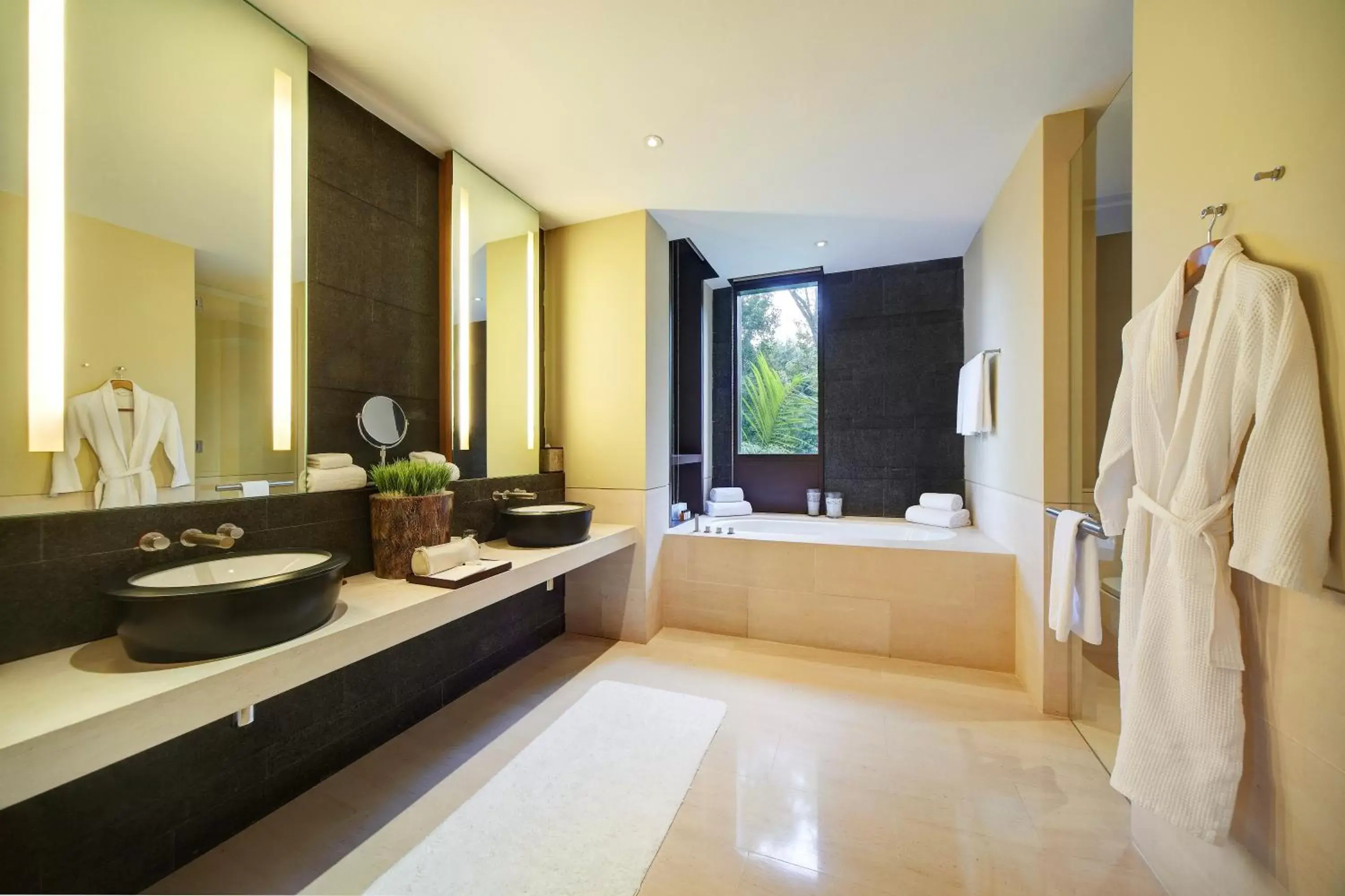 Bathroom in Capella Singapore