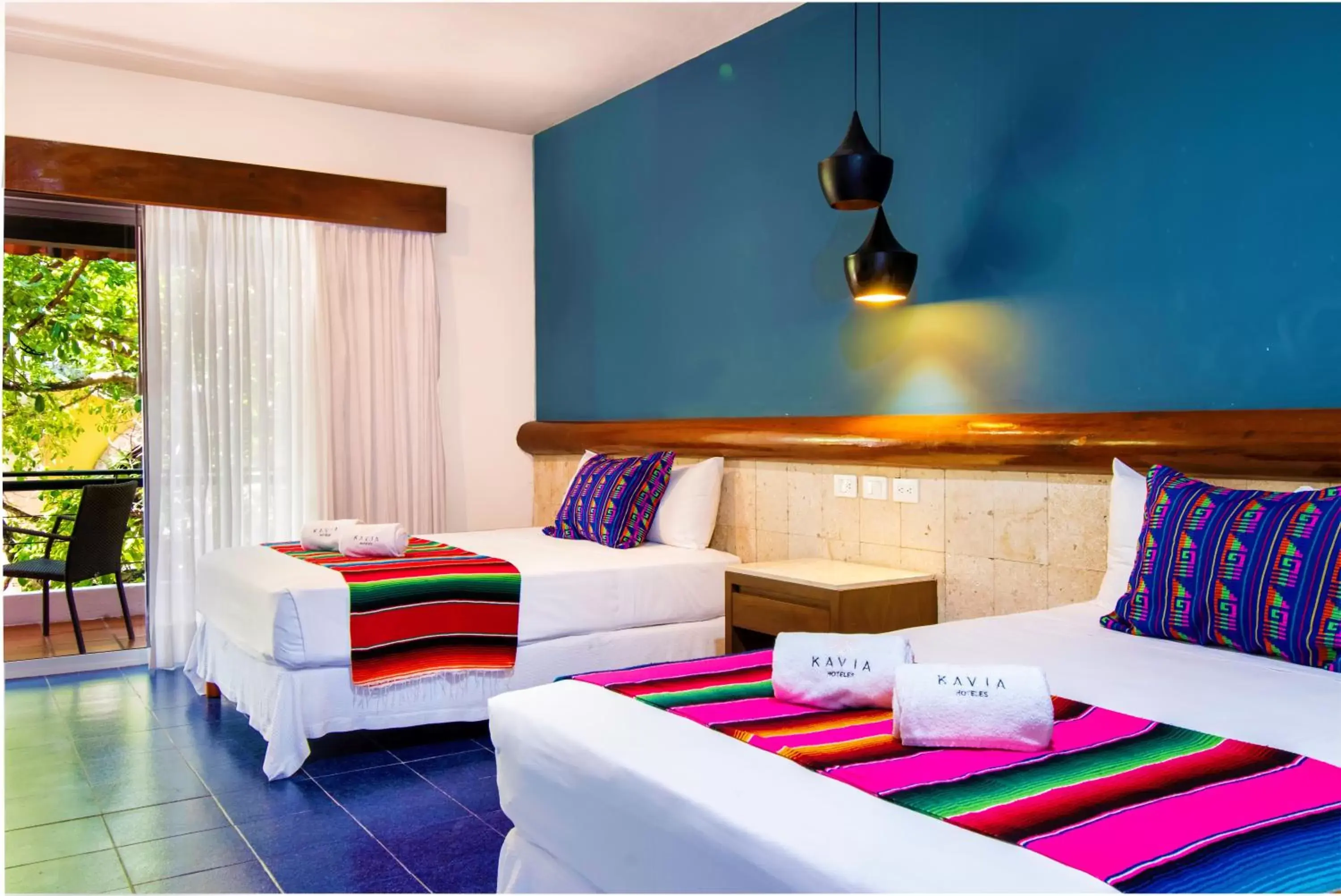 Bedroom, Bed in Hotel Mariachi by Kavia 5th Av