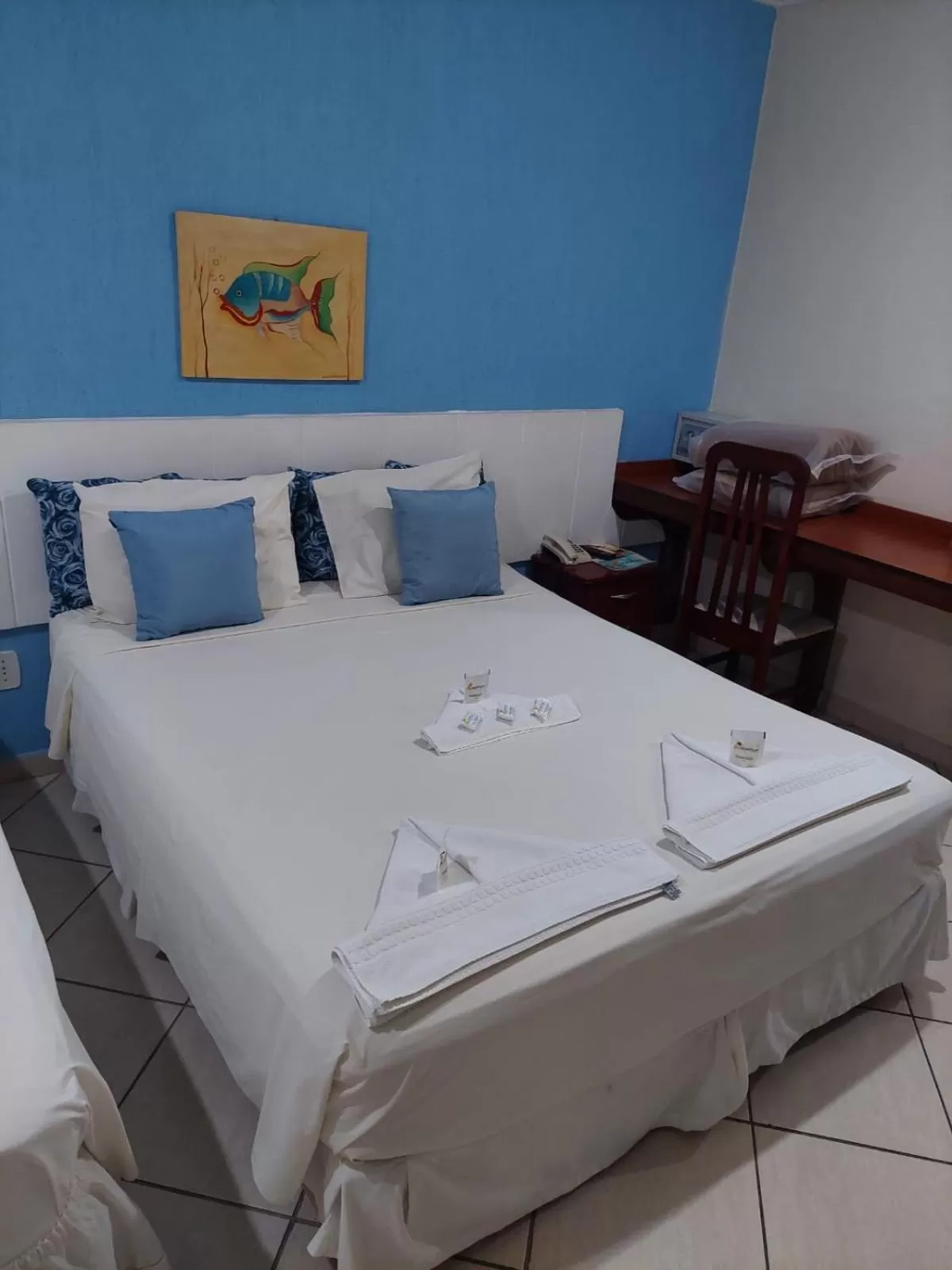Bed in Acrópolis Marina Hotel