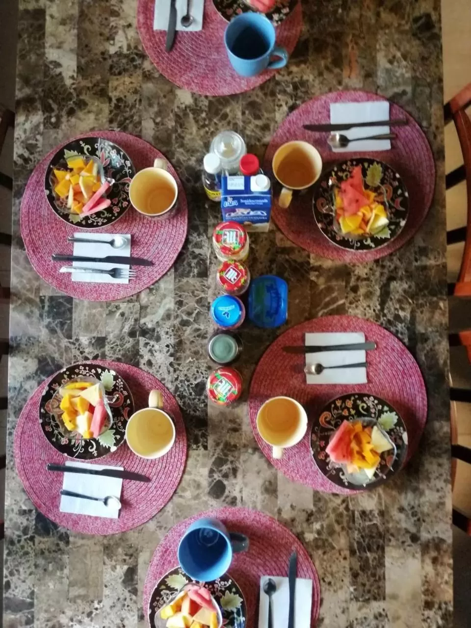 Breakfast in Bed and Breakfast Pecarí
