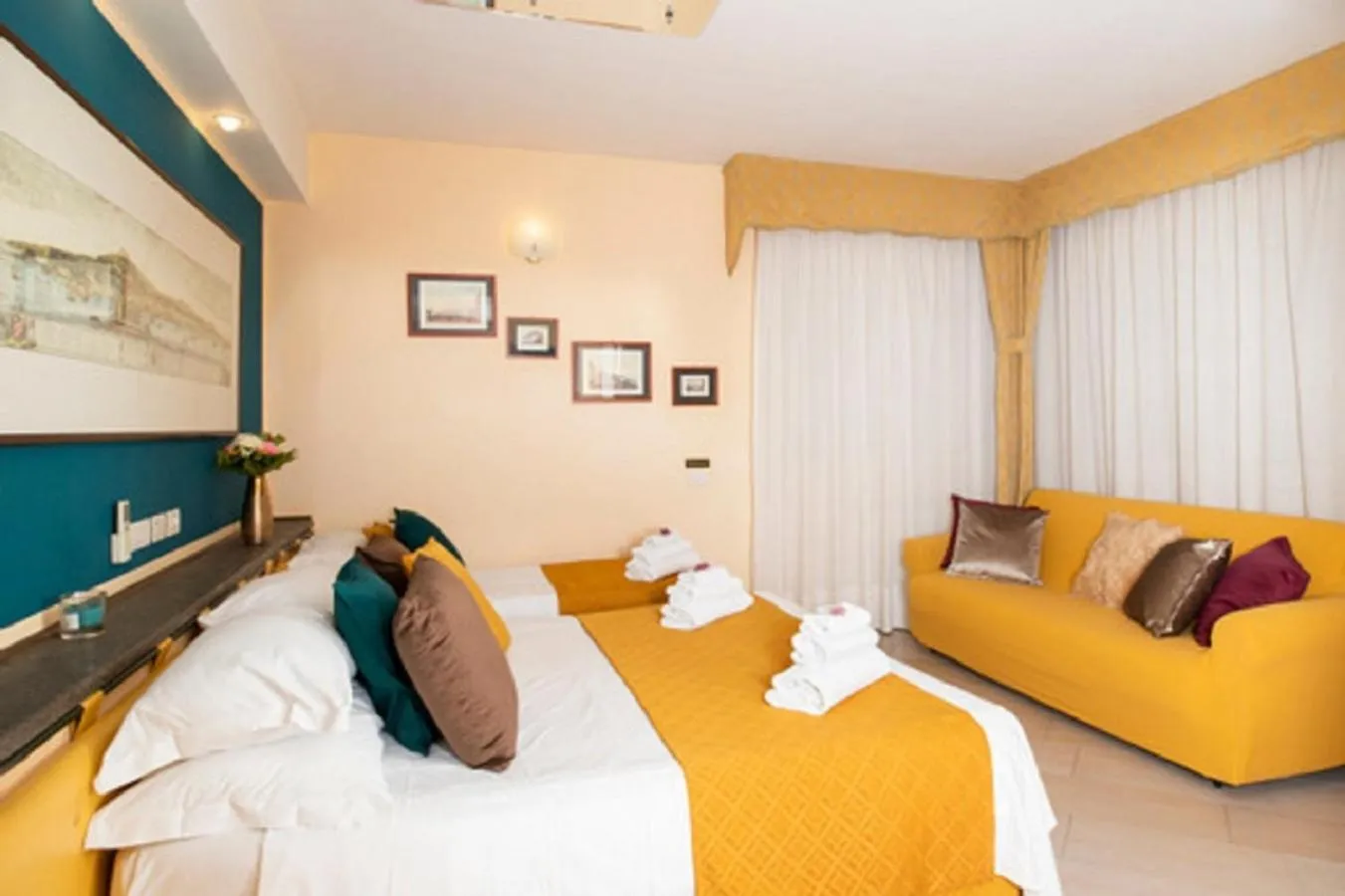 Photo of the whole room, Bed in Hotel San Paolo