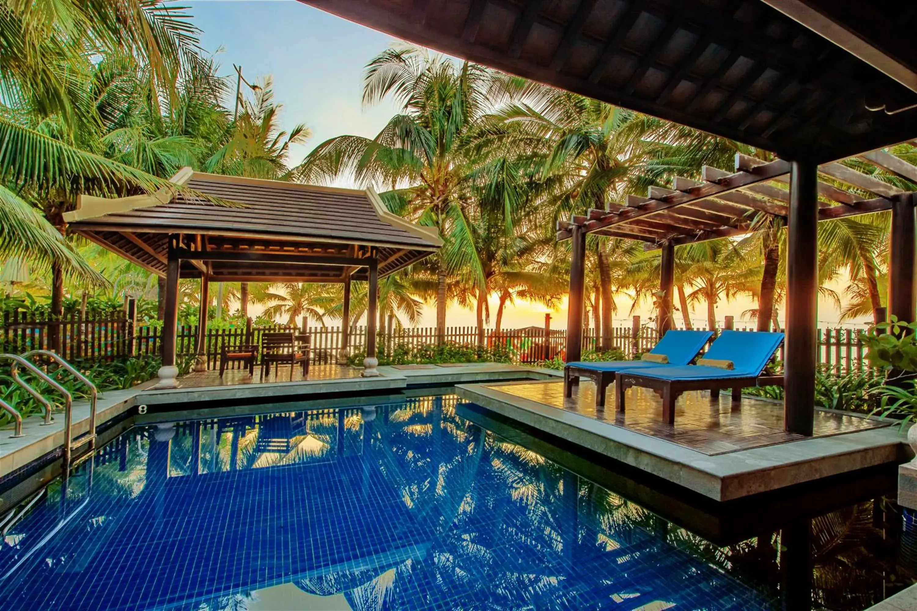 Pool view, Swimming Pool in Anja Beach Resort & Spa