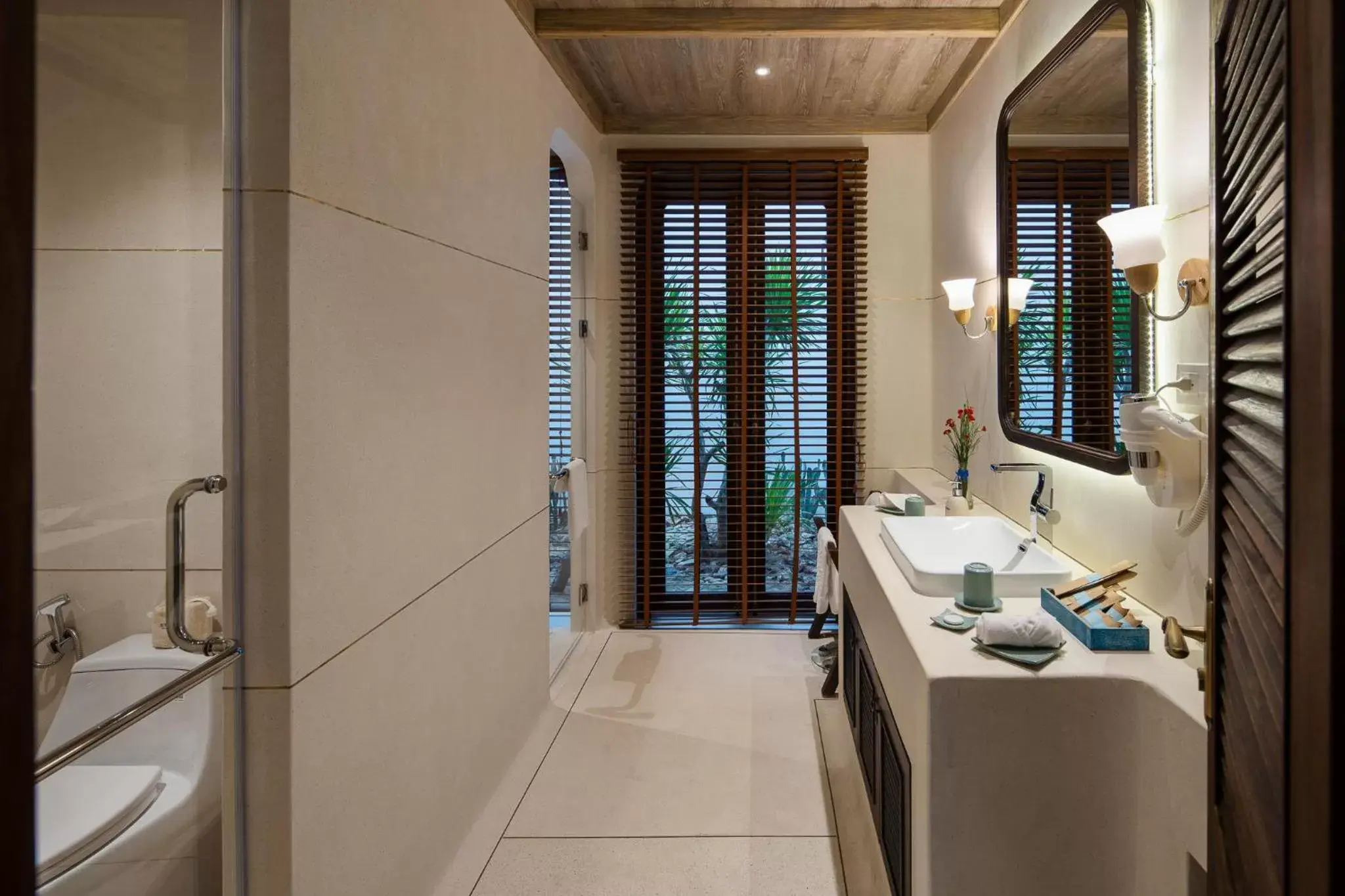 Property building, Bathroom in Stelia Beach Resort