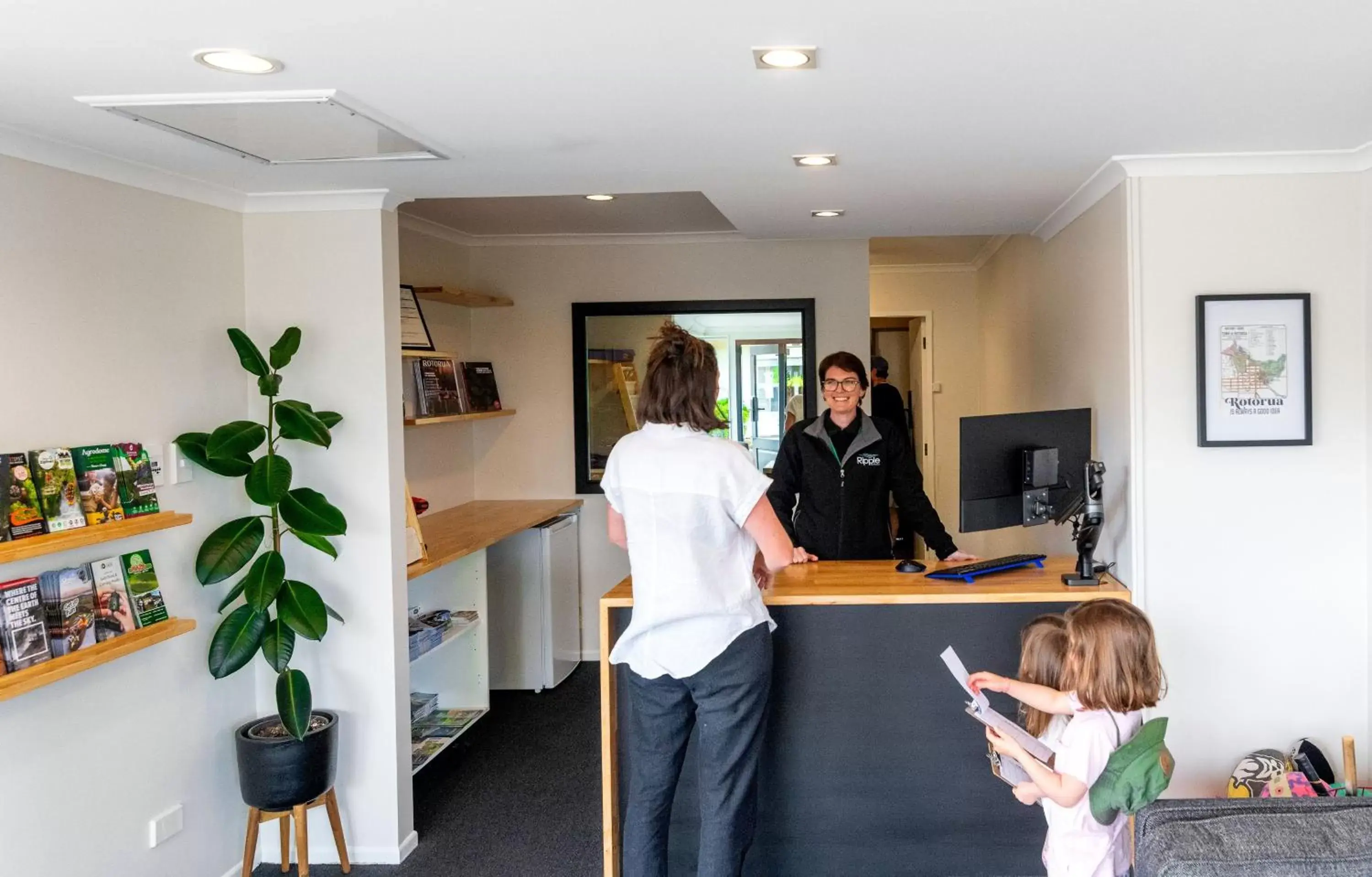 Staff, Lobby/Reception in Best Western Braeside Rotorua