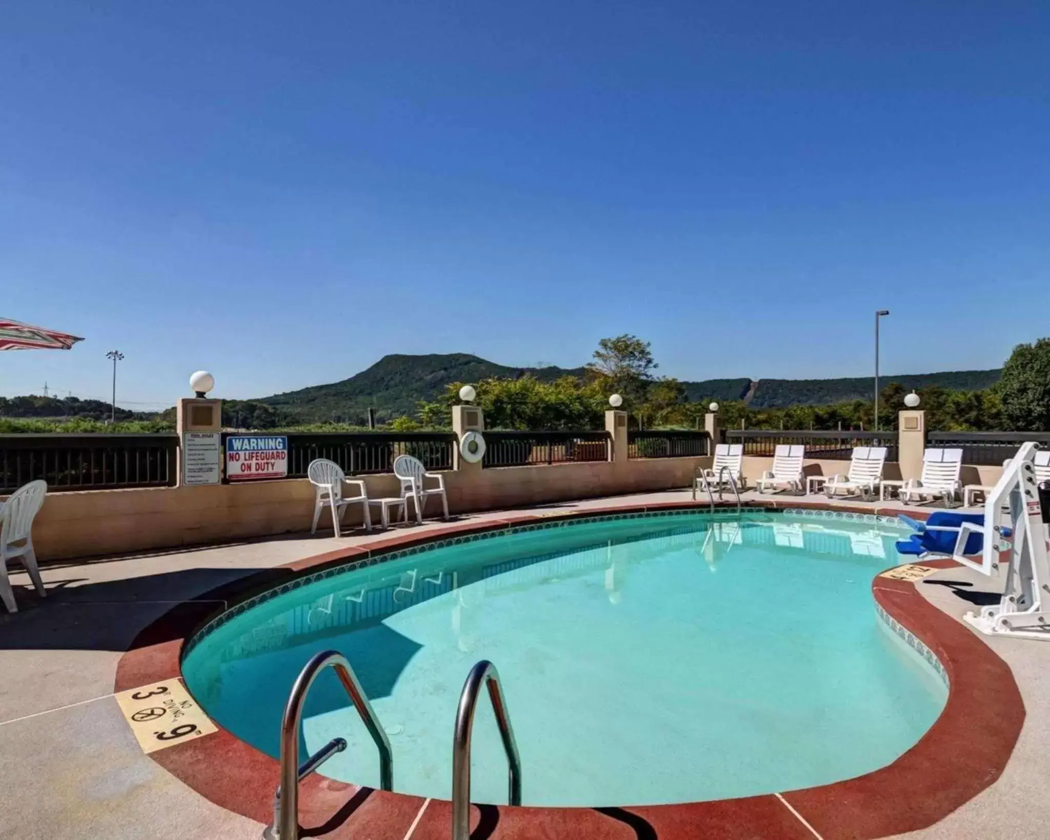 On site, Swimming Pool in Quality Inn Troutville - Roanoke North