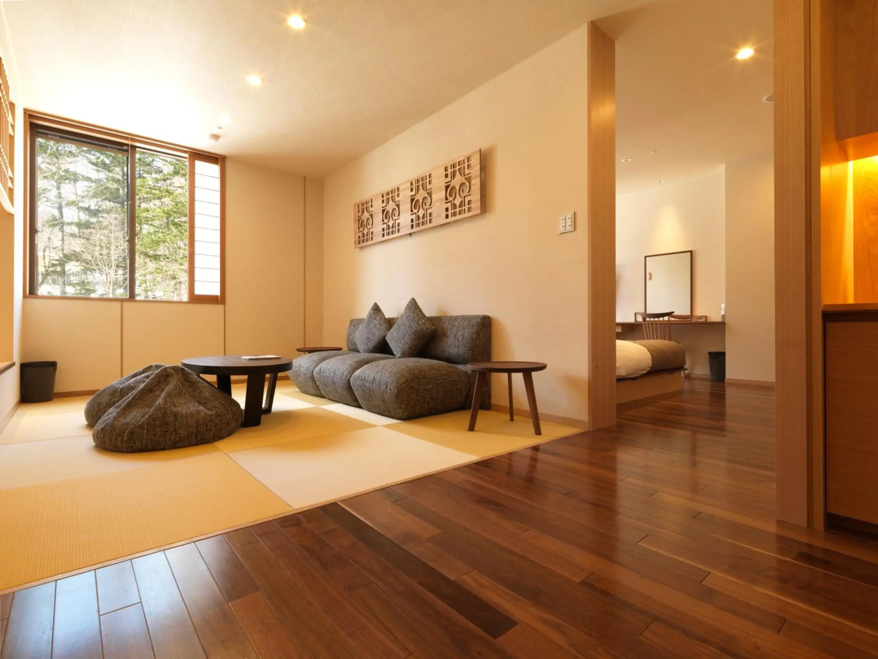 Photo of the whole room in Niseko Konbu Onsen Tsuruga Moku-no-sho Photo of the whole room in Niseko Konbu Onsen Tsuruga Moku-no-sho