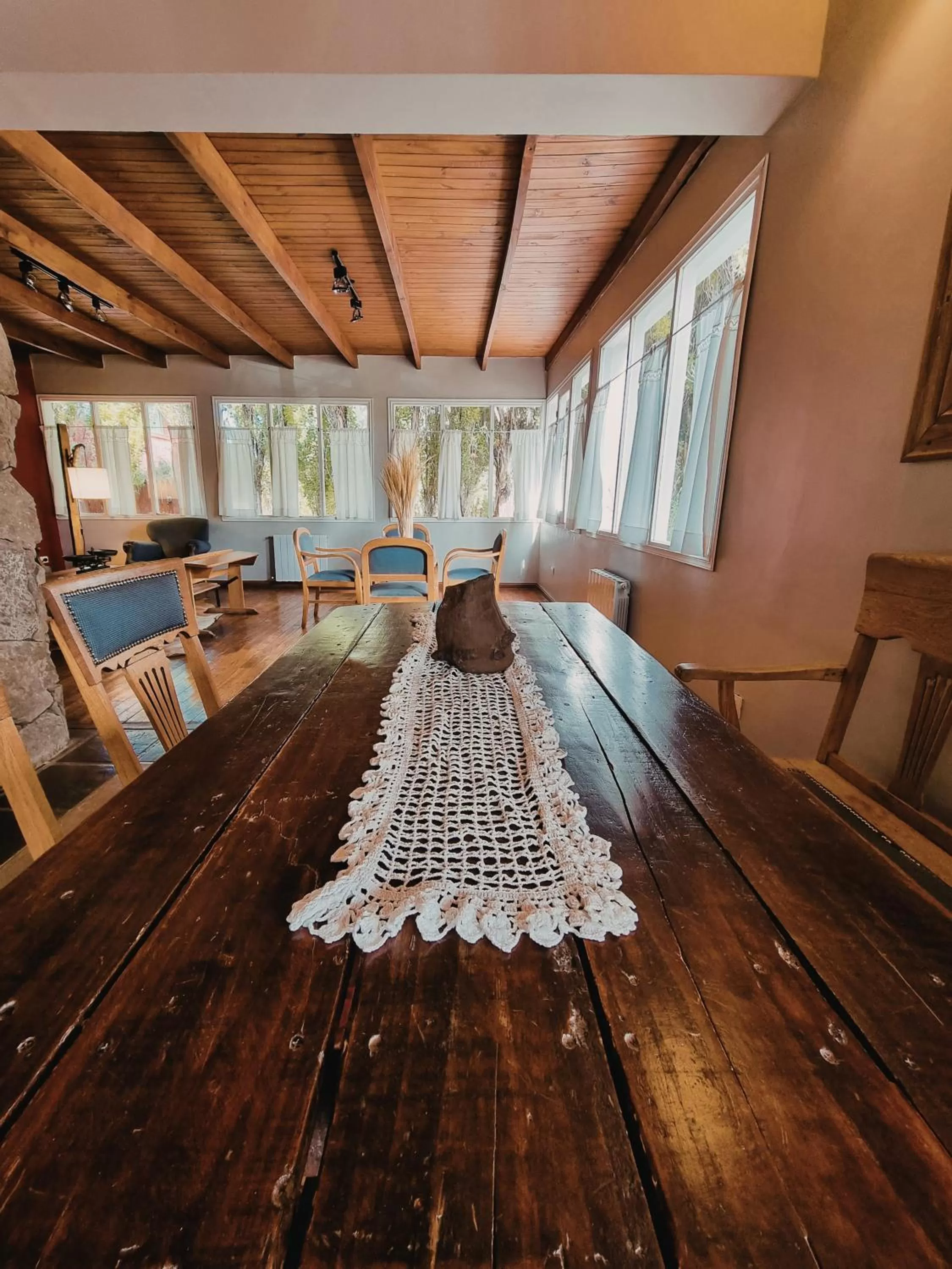 Lobby or reception in Hosteria Cauquenes De Nimez