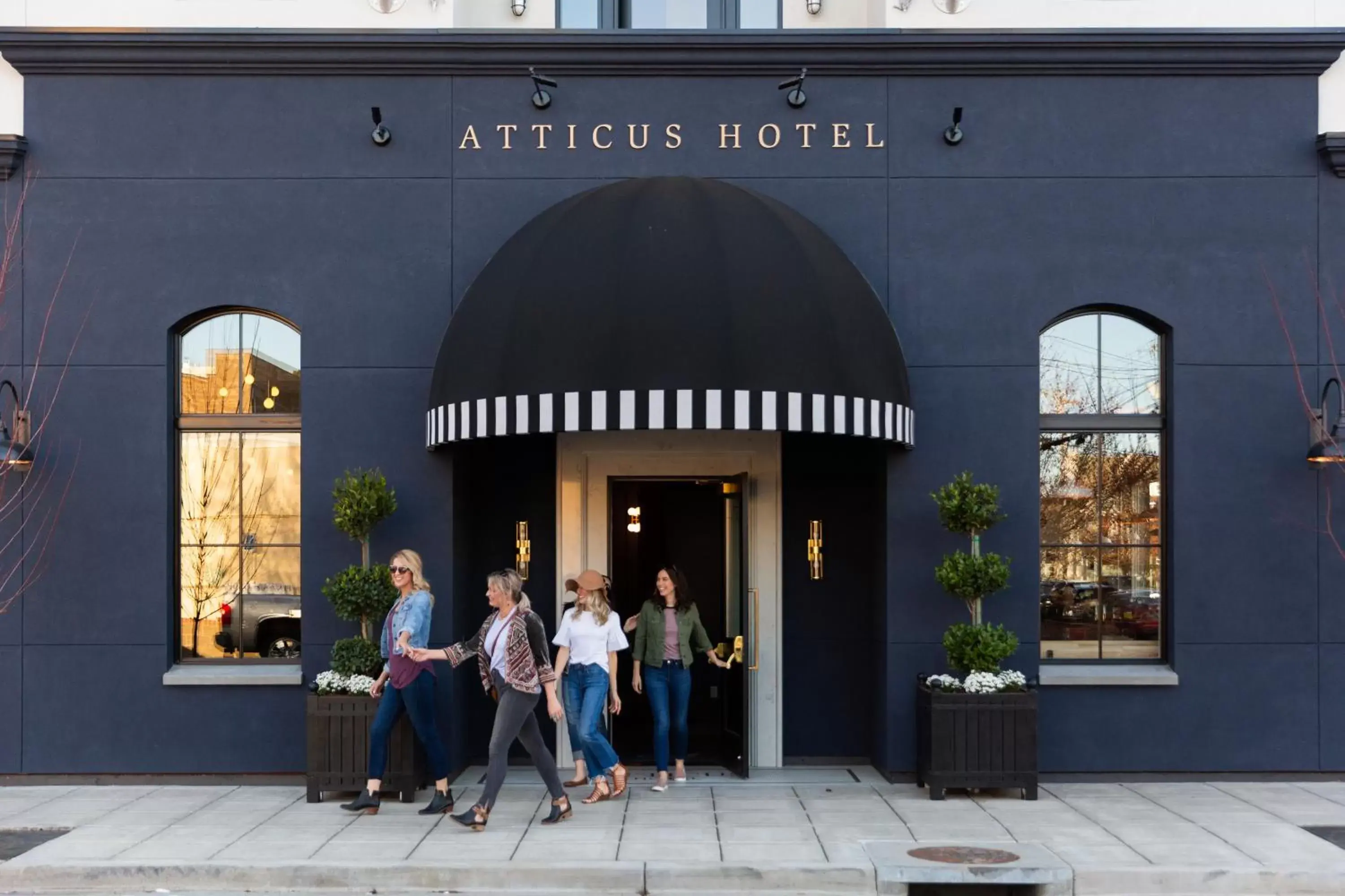 Facade/entrance in Atticus Hotel
